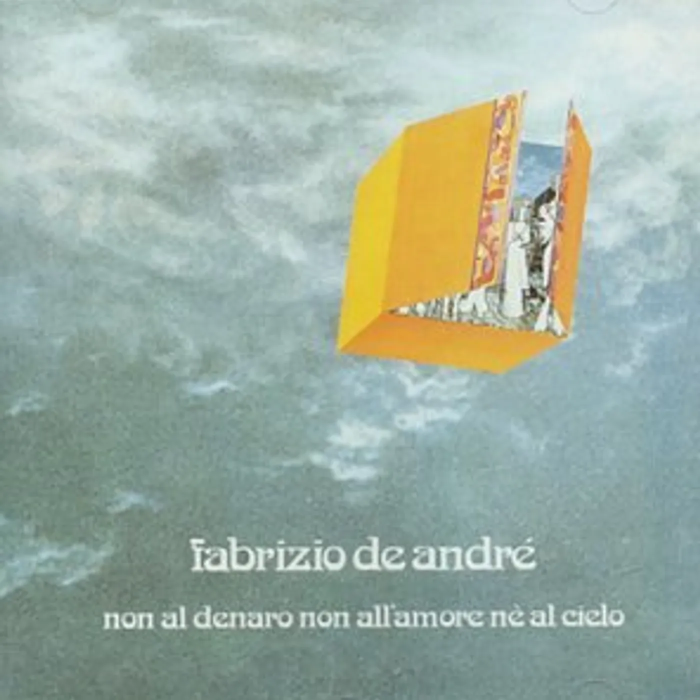 Fabrizio De André NON AL DENARO NON ALL'AMORE NE AL CIELO Vinyl Record