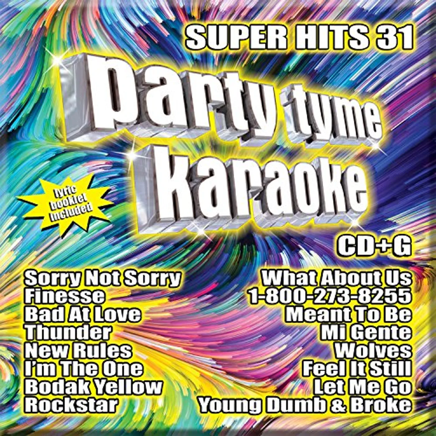 PARTY TYME KARAOKE - SUPER HITS 31 (16-SONG CD+G) CD