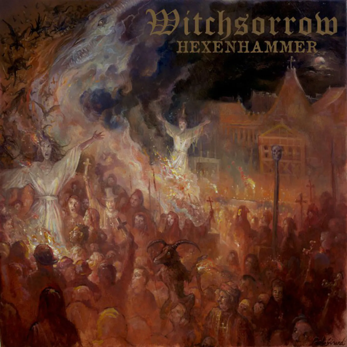 WitchSorrow HEXENHAMMER Vinyl Record
