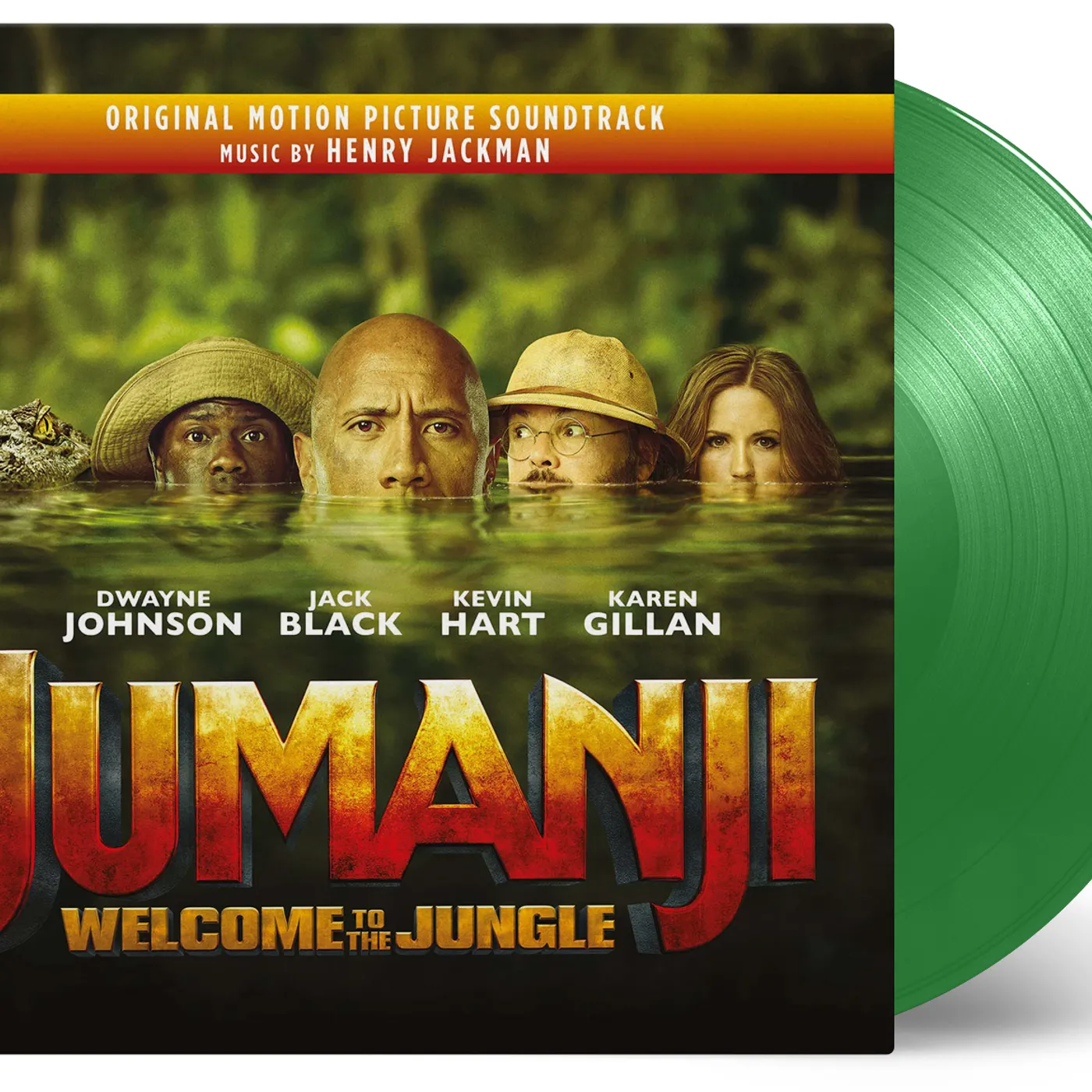 Henry Jackman JUMANJI: WELCOME TO THE JUNGLE / Original Soundtrack Vinyl Record