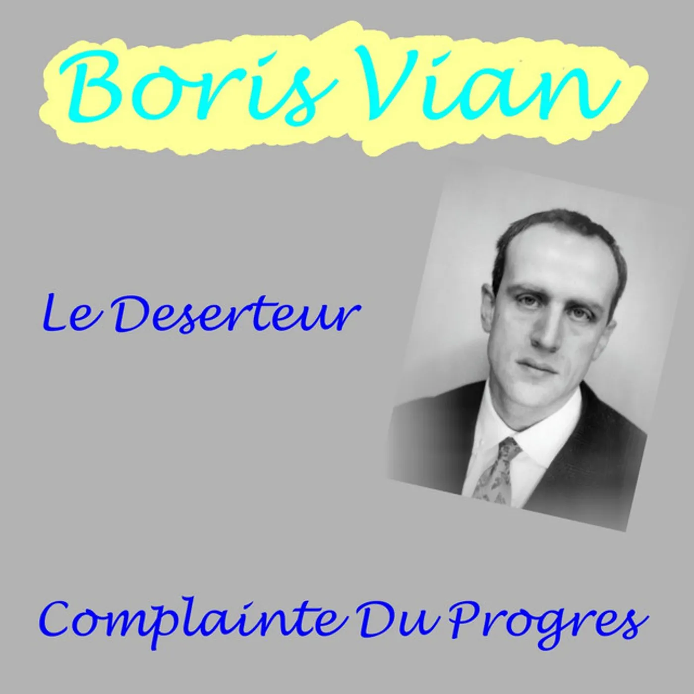 Boris Vian Le deserteur Vinyl Record