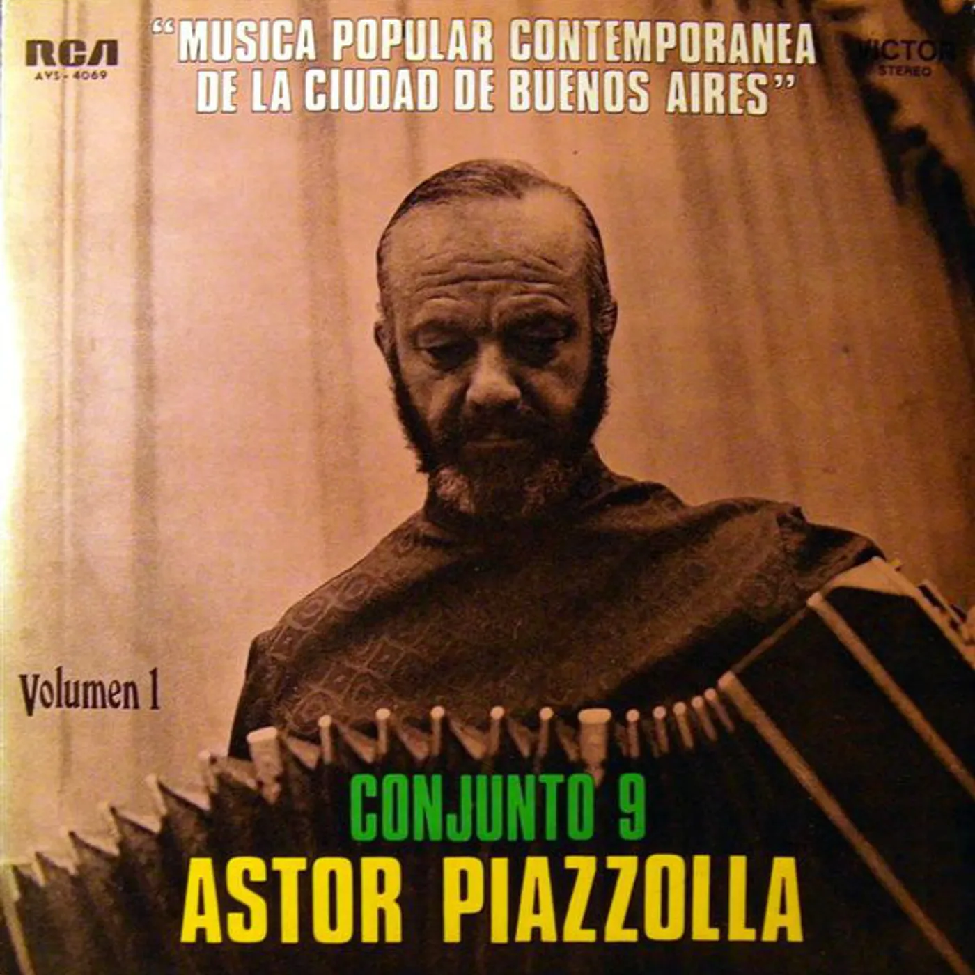 Astor Piazzolla CONJUNTO 9 VOL 1 Vinyl Record