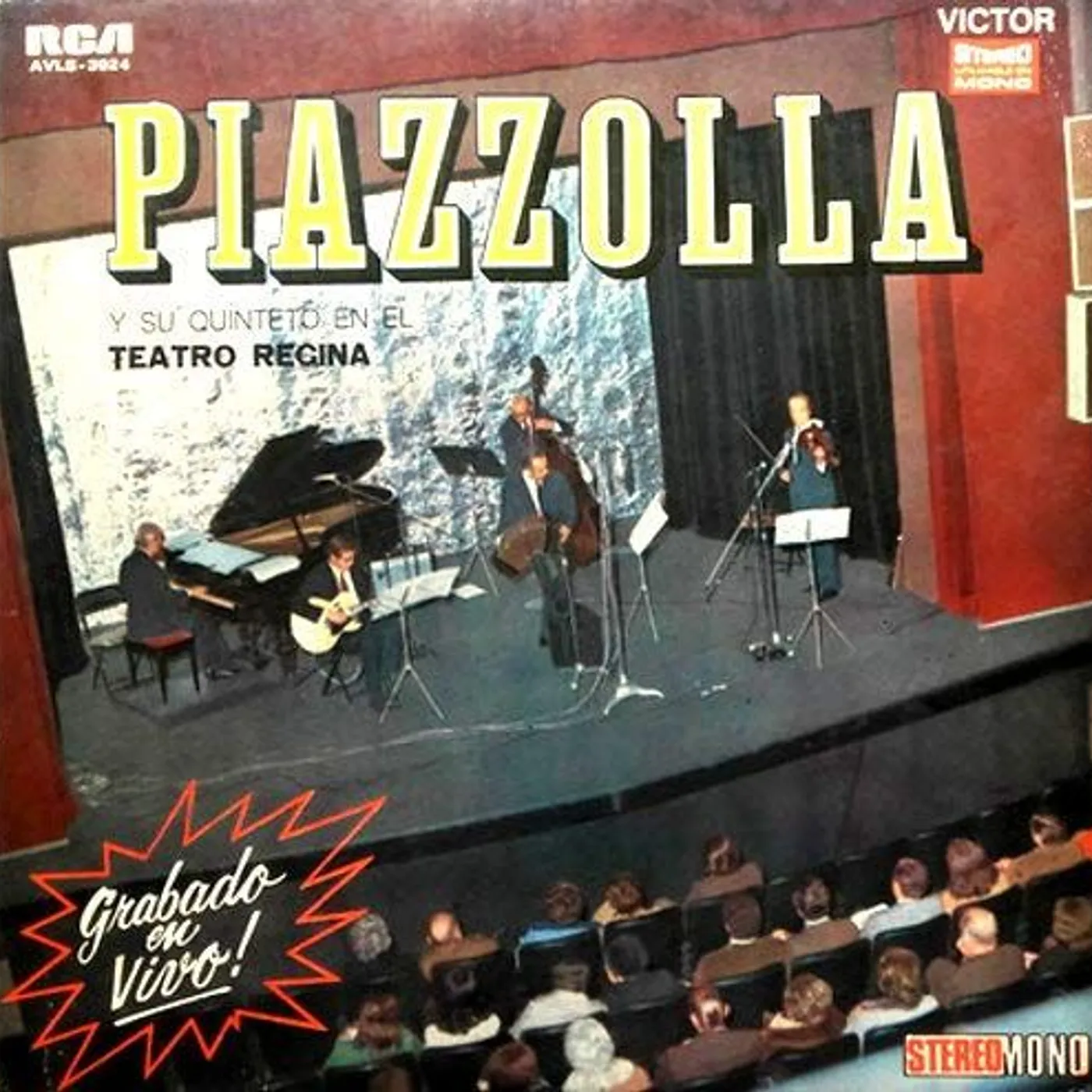 Astor Piazzolla EN EL TEATRO REGINA Vinyl Record