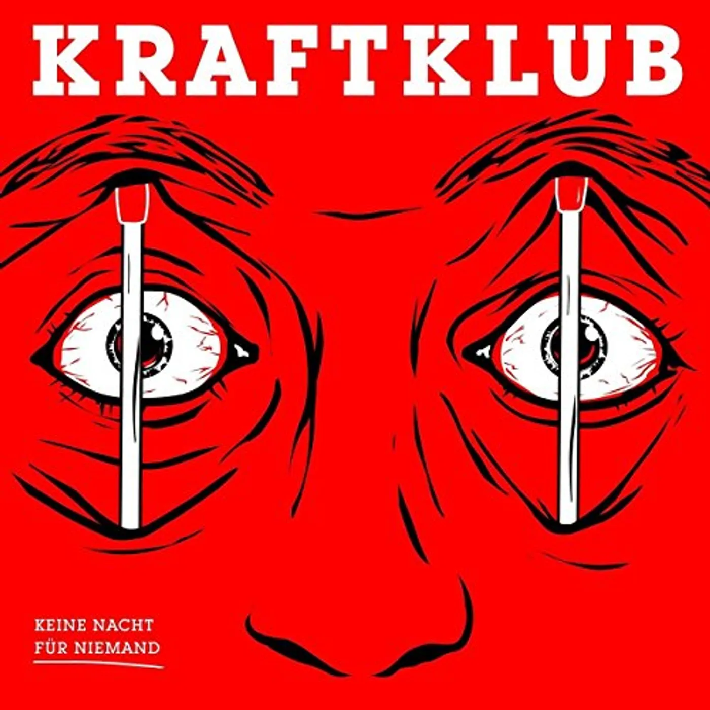 Kraftklub KEINE NACHT FUER NIEMA Vinyl Record
