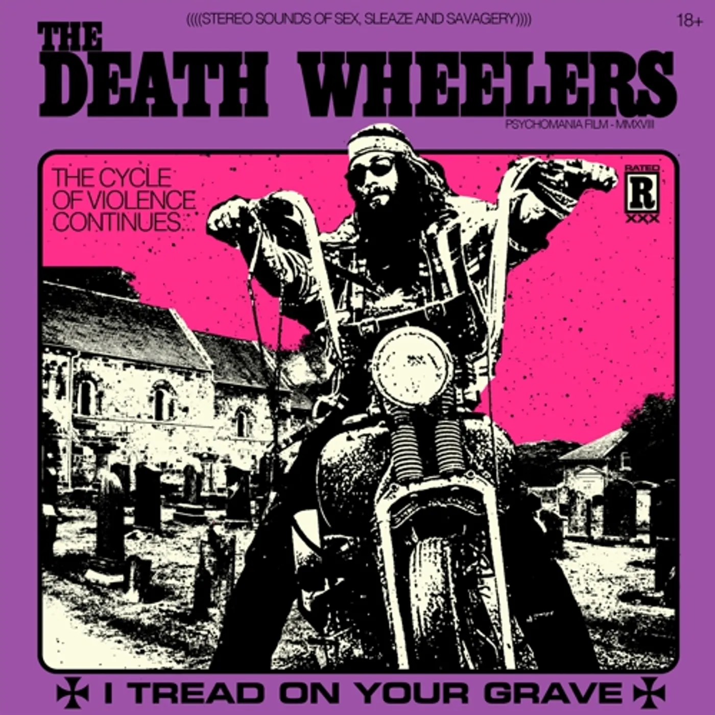 The Death Wheelers I Tread On Your Grave Vinyl Record