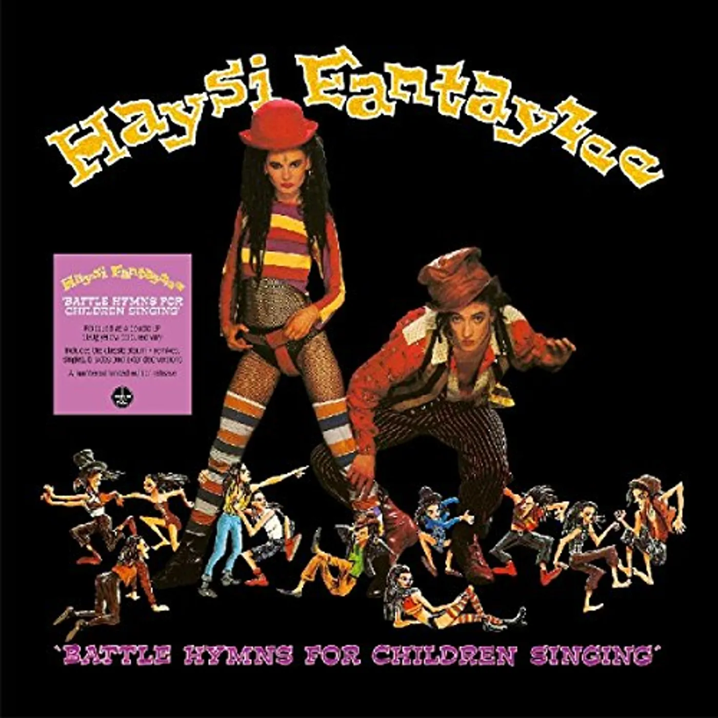 Haysi Fantayzee Battle Hymns For Children Singing (Golden Yellow) Vinyl Record