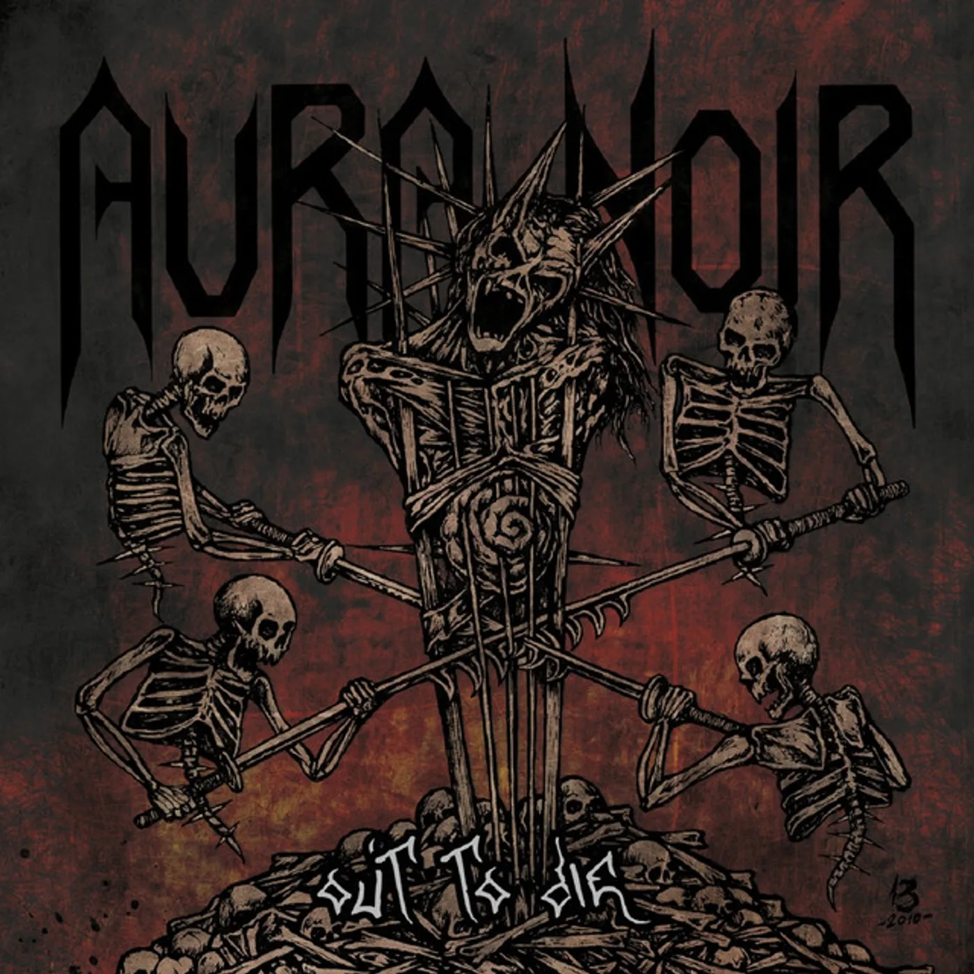 Aura Noir Out to Die Vinyl Record