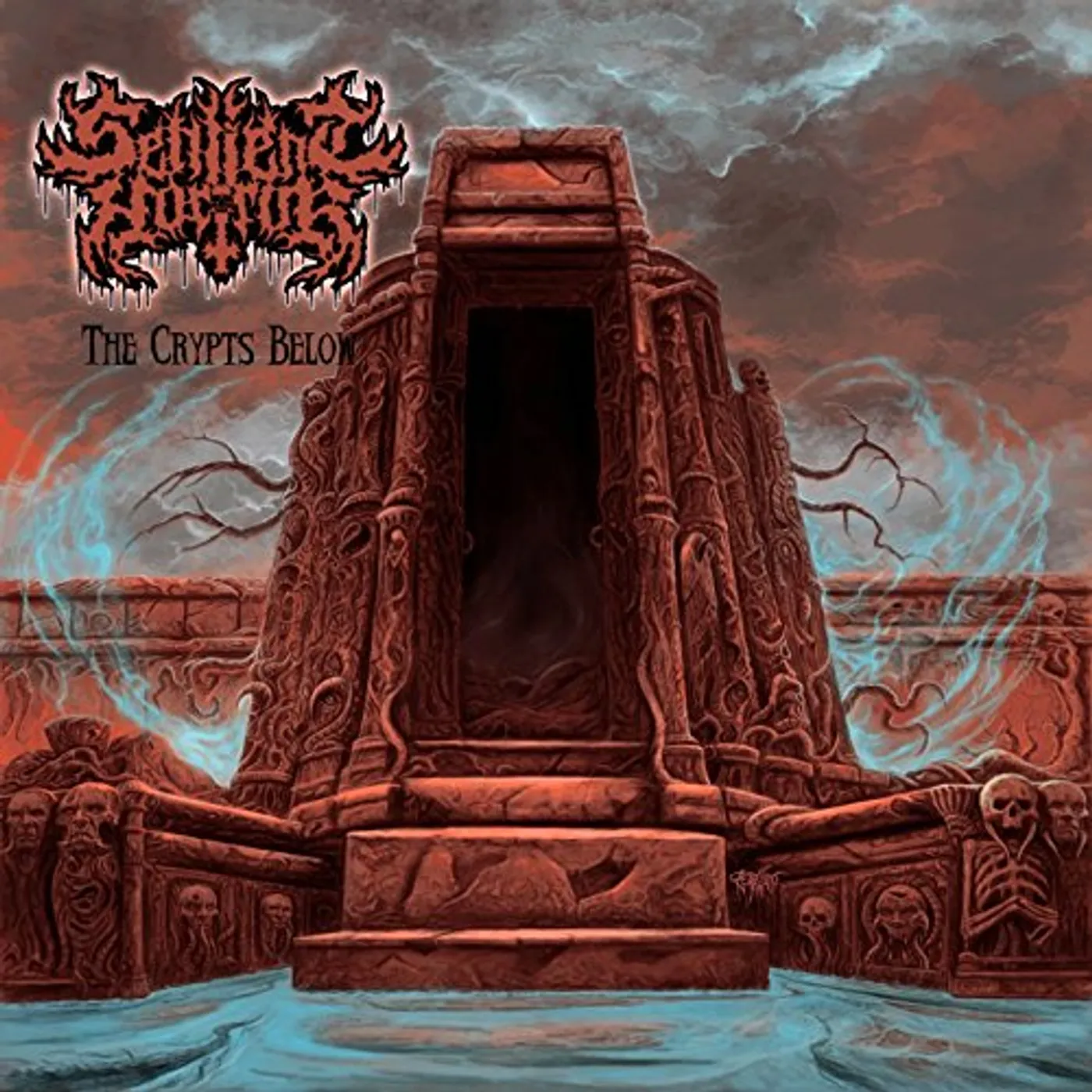 Sentient Horror CRYPTS BELOW Vinyl Record