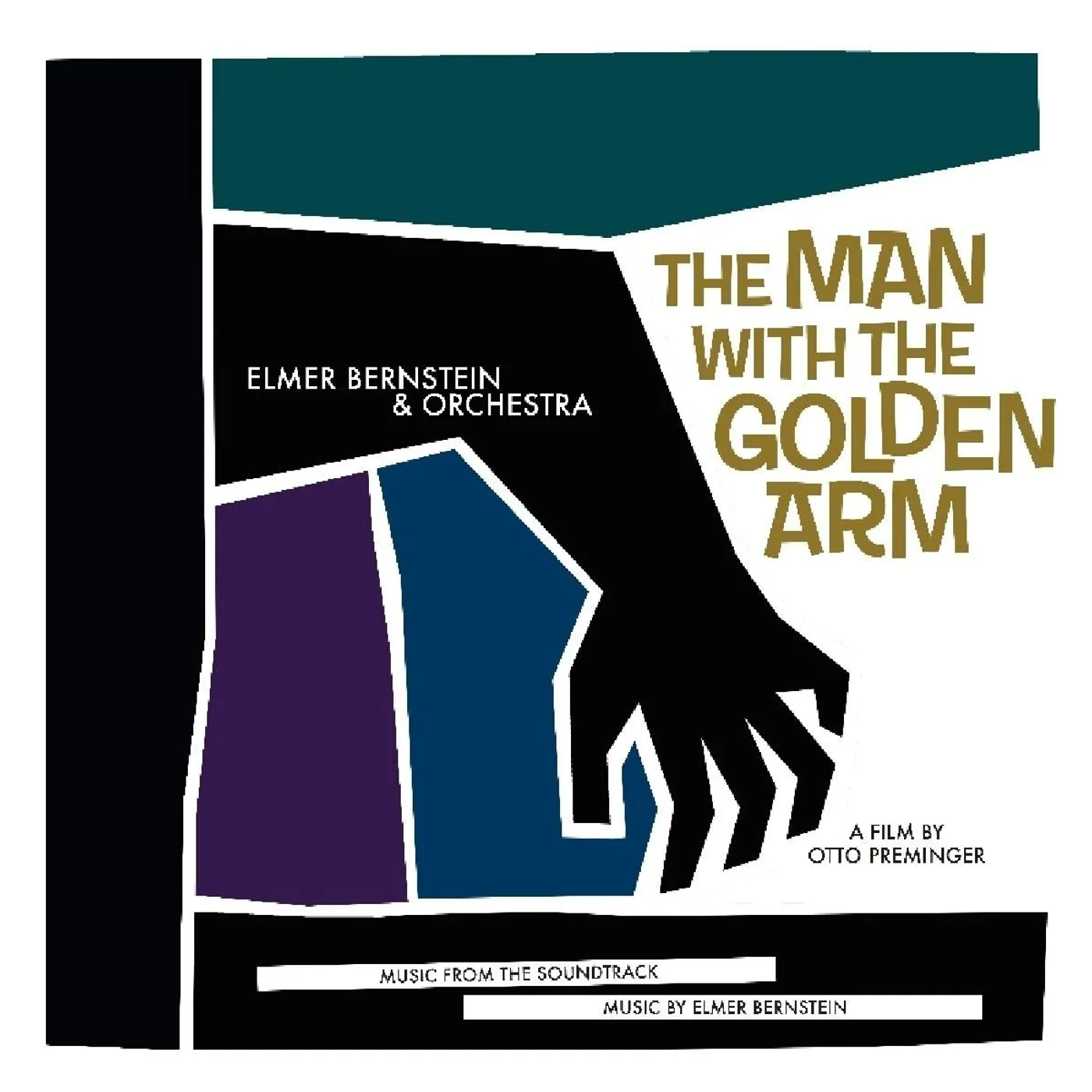Elmer Bernstein MAN WITH THE GOLDEN ARM / Original Soundtrack Vinyl Record