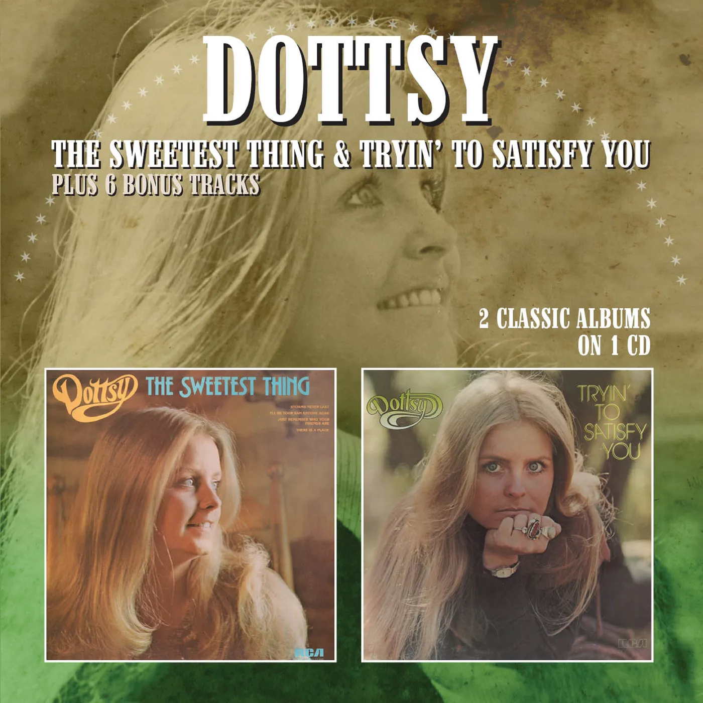 Dottsy SWEETEST THING / TRYIN TO SATISFY YOU CD
