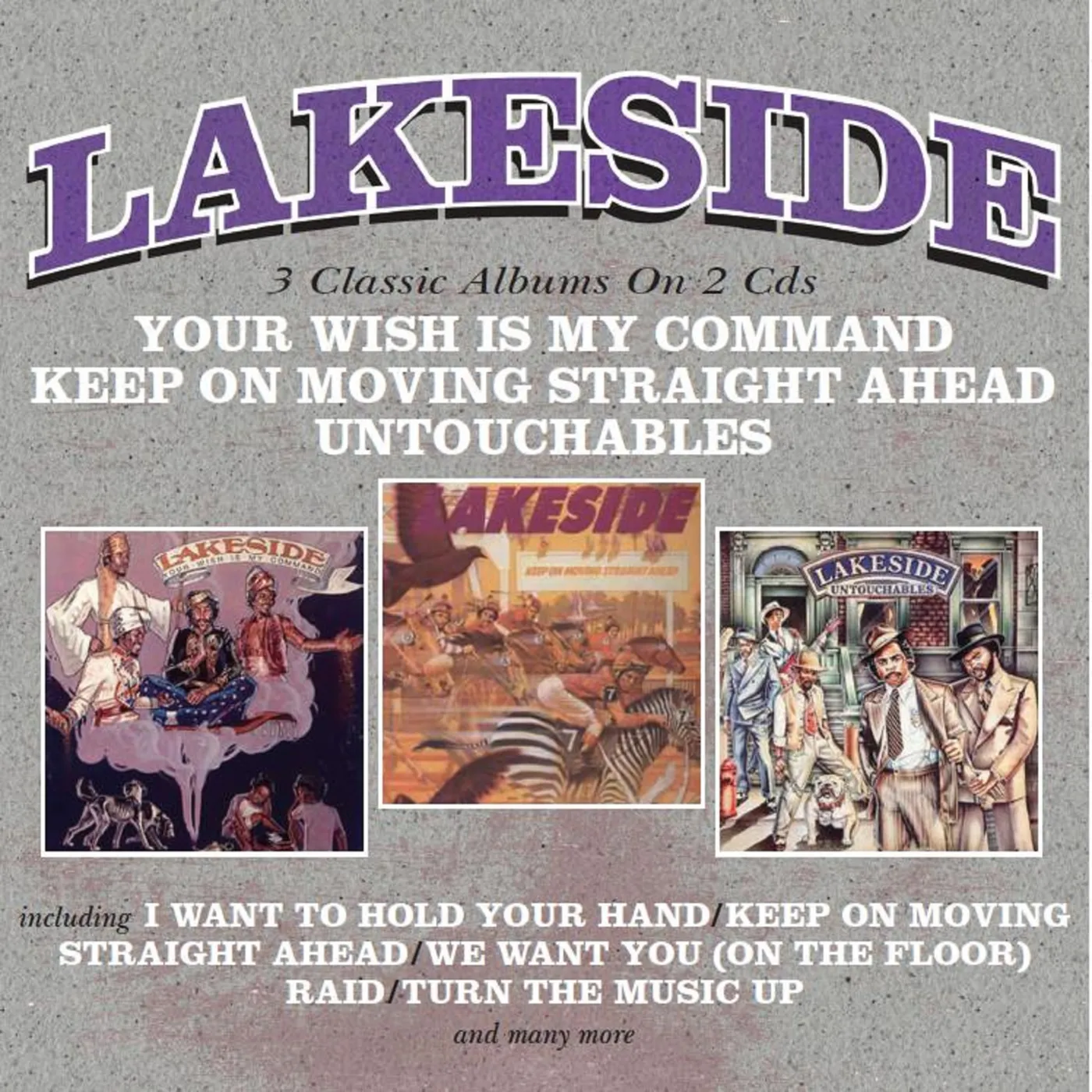 Lakeside YOUR WISH IS MY COMMAND / KEEP ON MOVING STRAIGHT CD