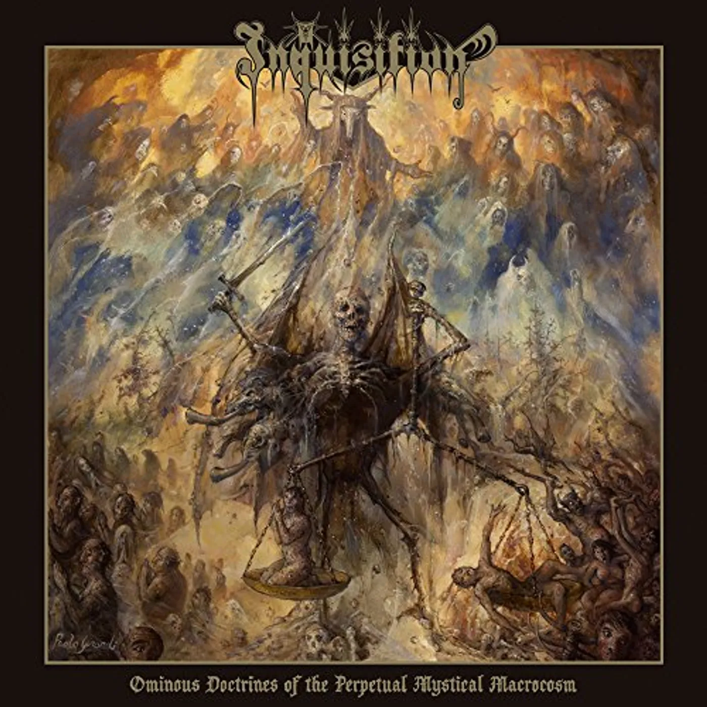 Inquisition OMINOUS DOCTRINES OF THE PERPETUAL MYSTICAL Vinyl Record