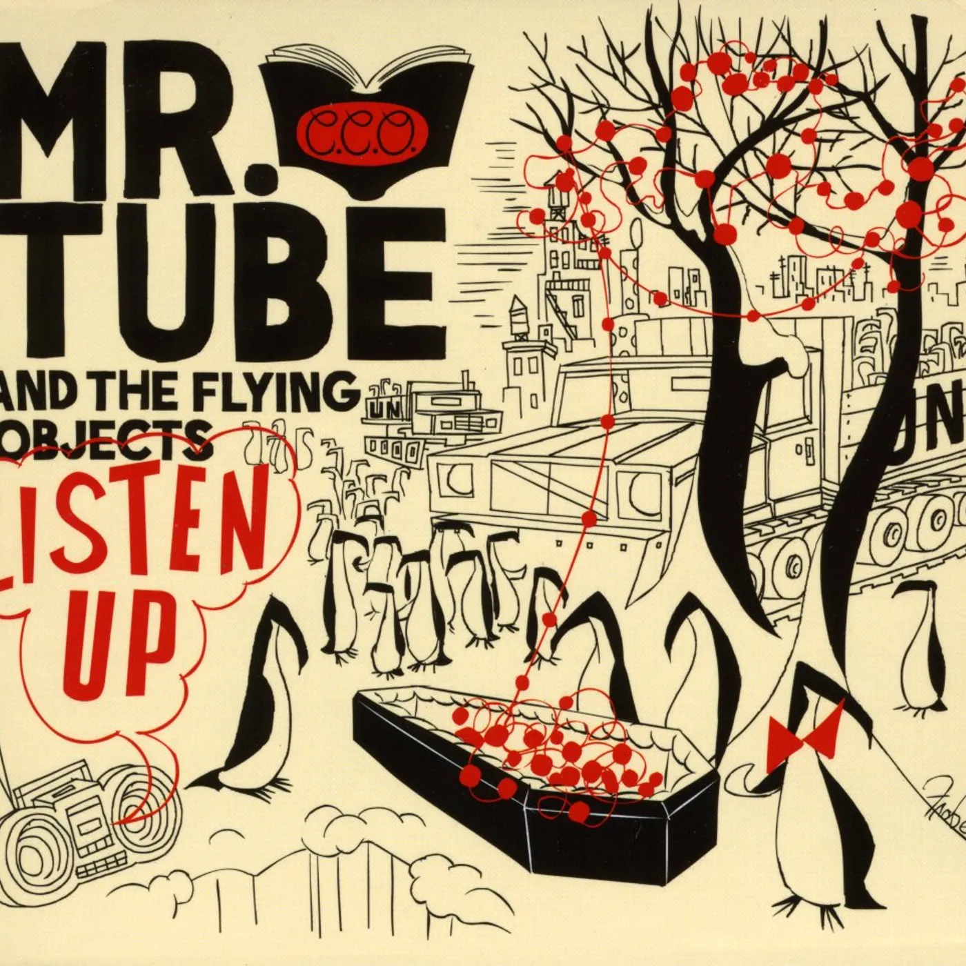 Mr. Tube and the Flying Objects LISTEN UP CD