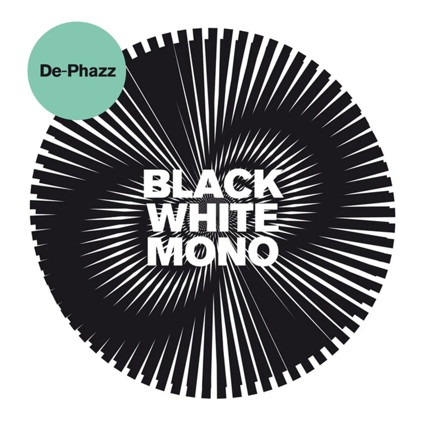 De-Phazz Black White Mono Vinyl Record