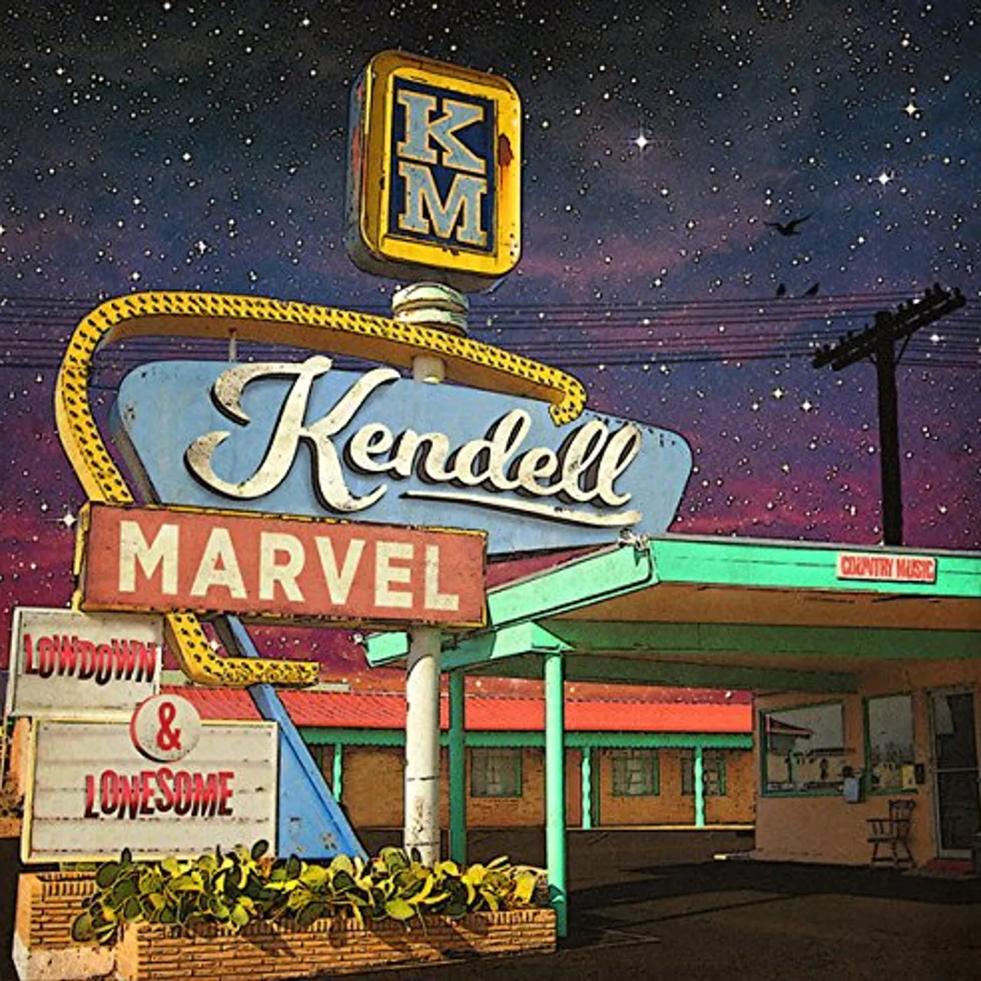Kendell Marvel LOWDOWN & LONESOME CD