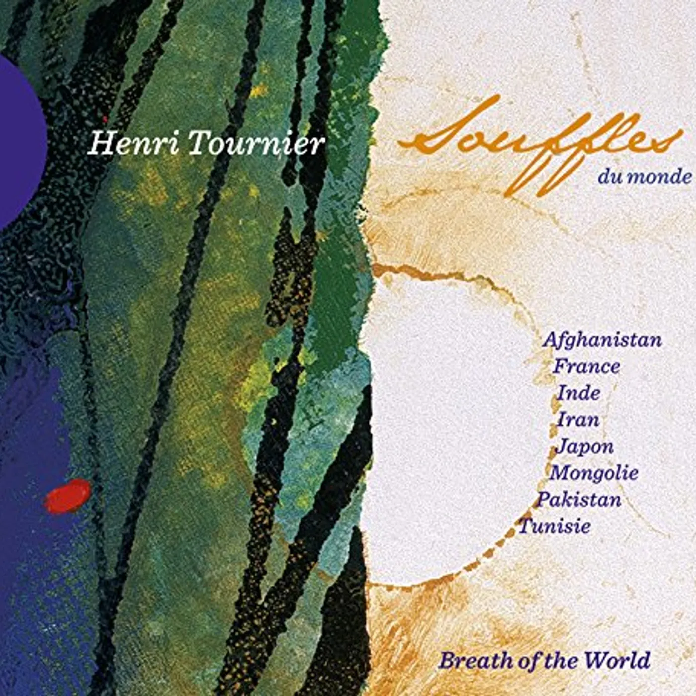Henri Tournier SOUFFLES DU MONDE CD