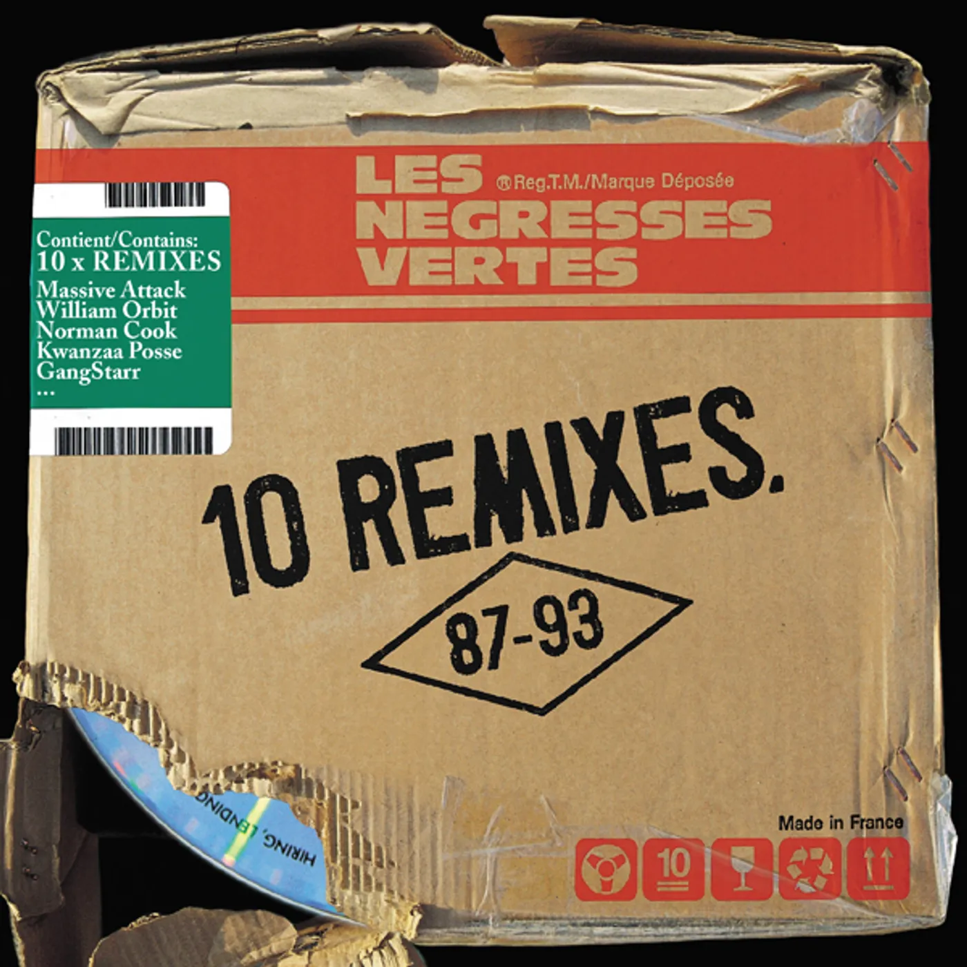 Les Négresses Vertes 10 REMIXES CD