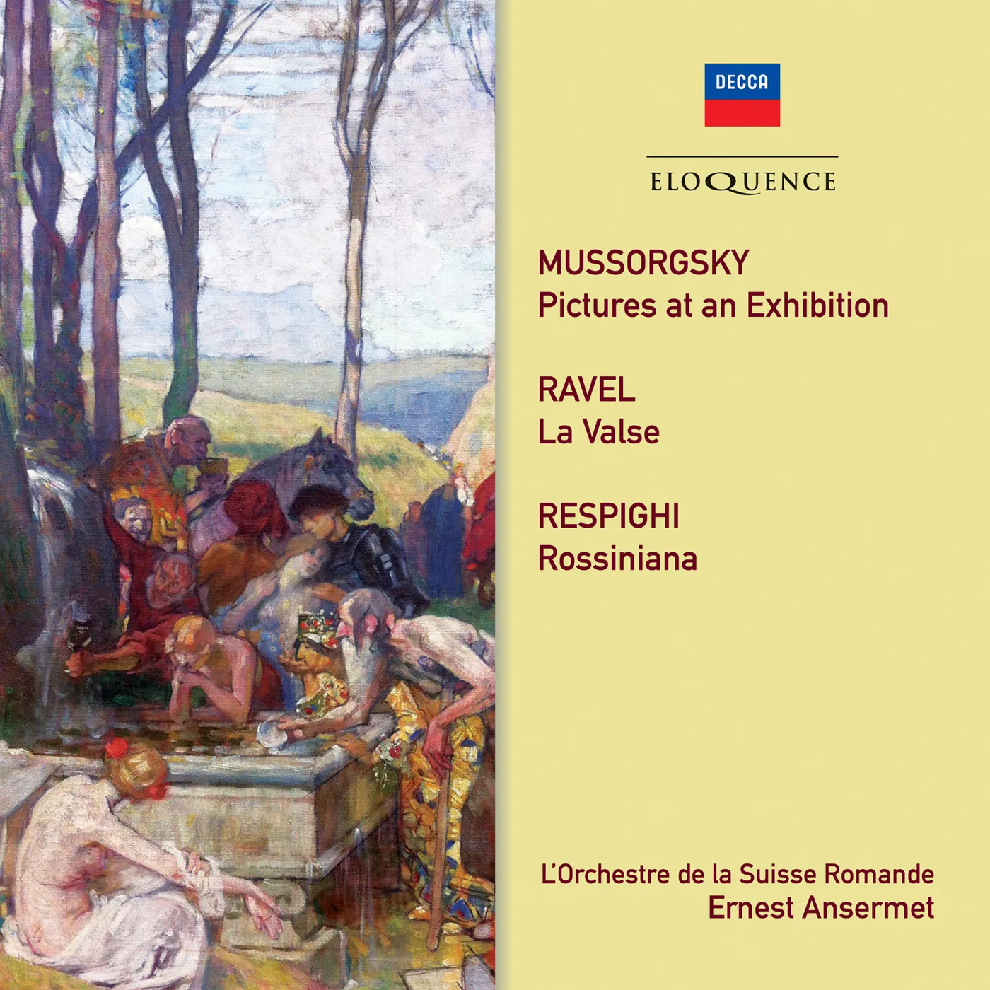Ernest Ansermet MUSSORGSKY RAVEL RESPIGHI: ORCHESTRAL WORKS CD