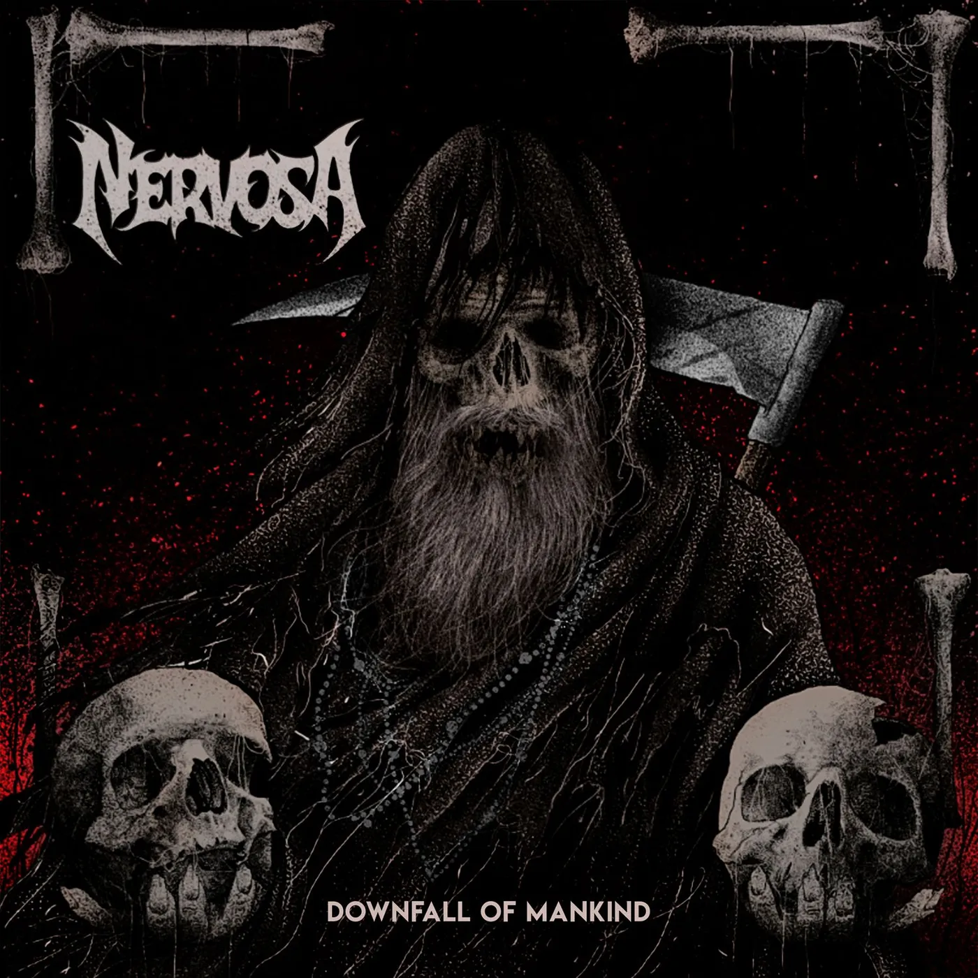 Nervosa Downfall of Mankind Vinyl Record