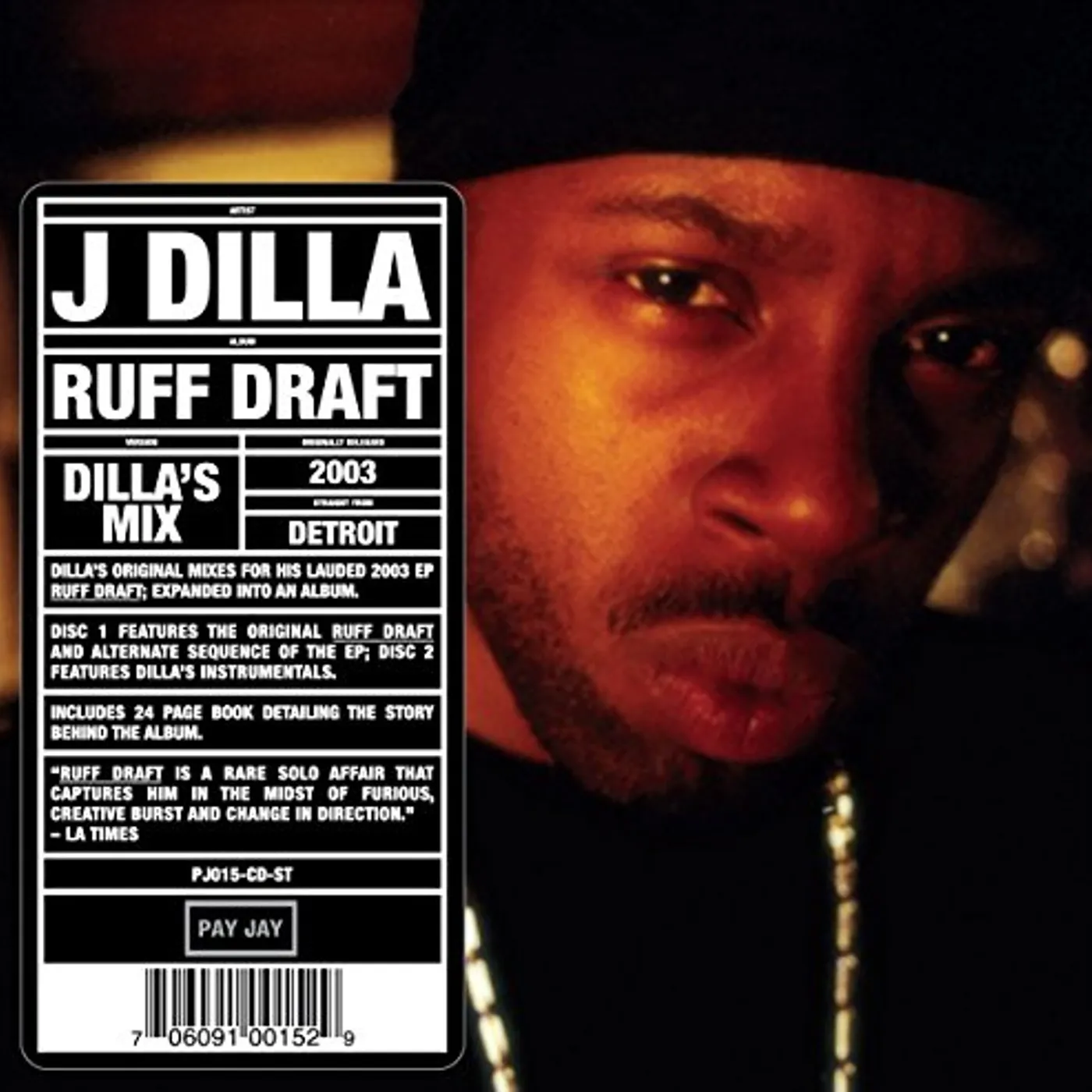 J Dilla DILLA'S MIX CD
