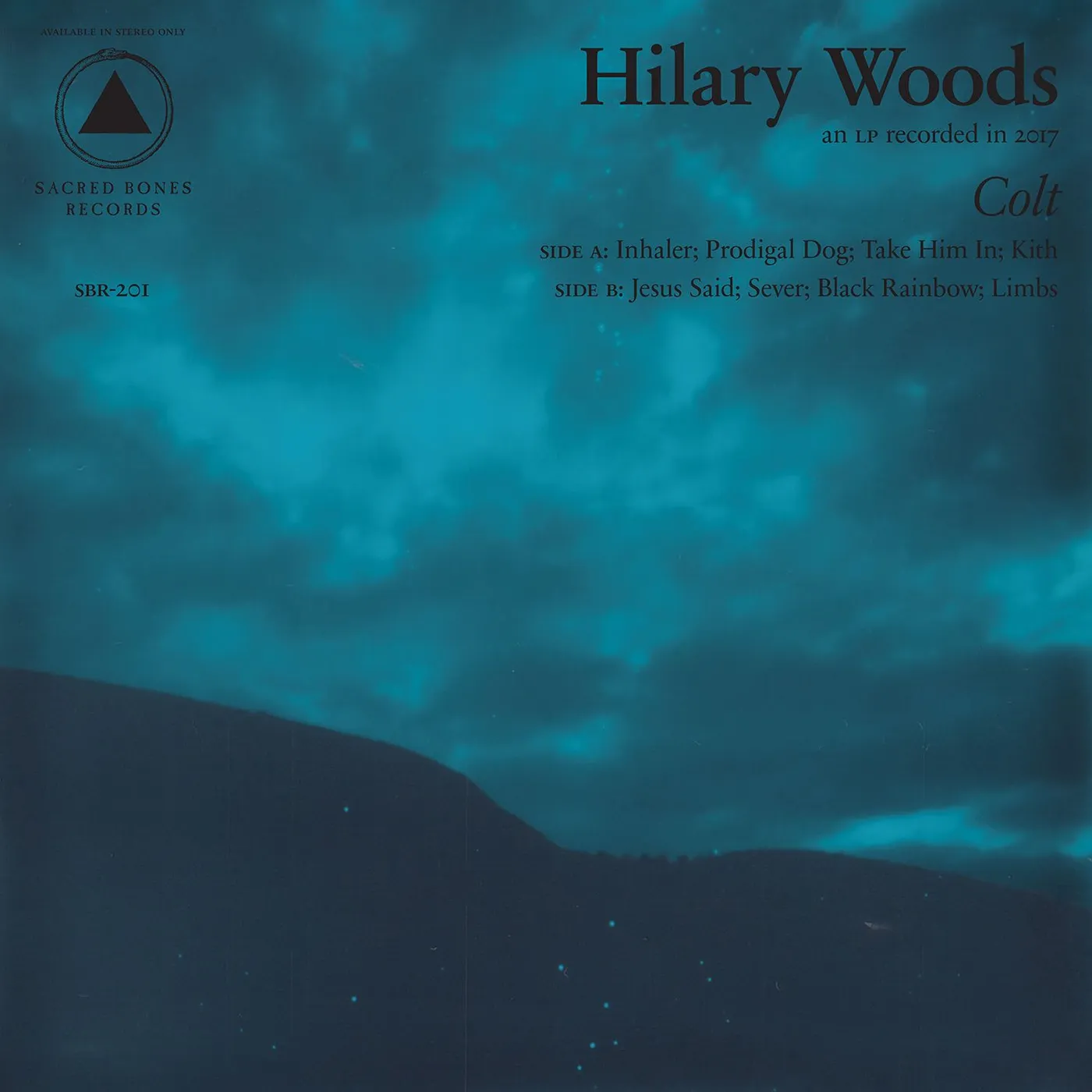 Hilary Woods COLT CD