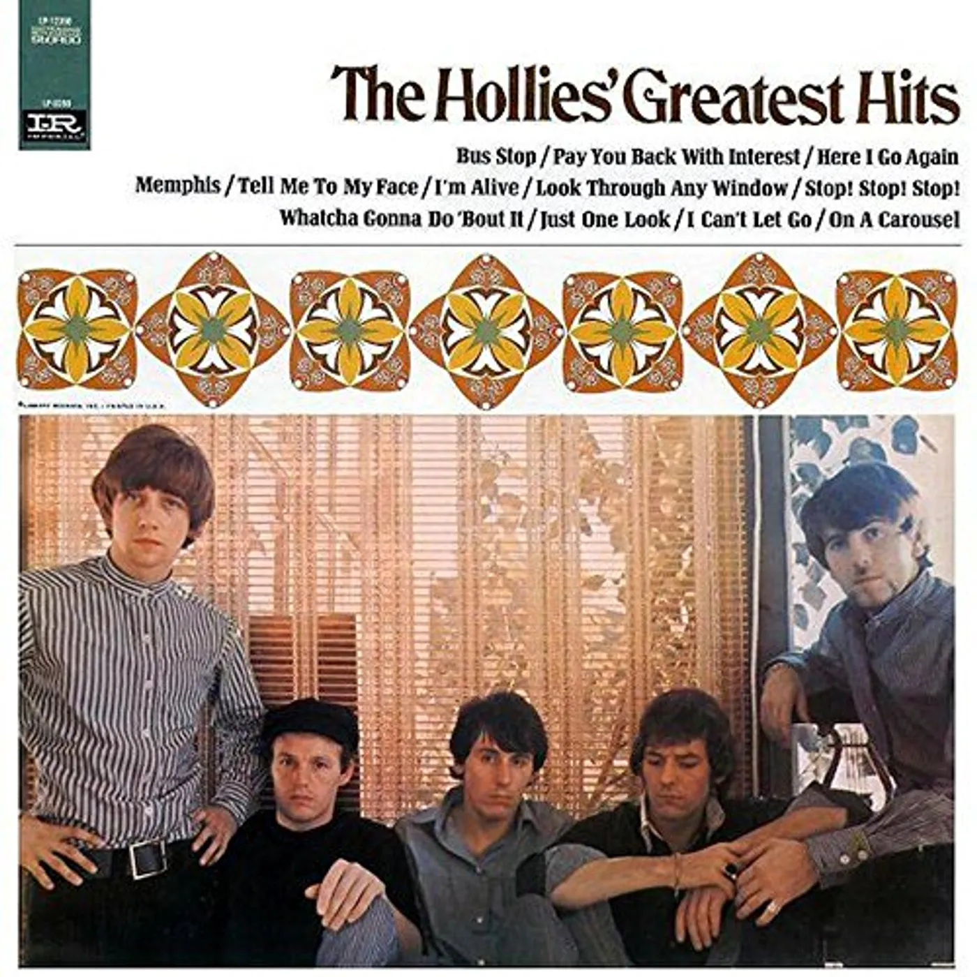 The Hollies GREATEST HITS Vinyl Record