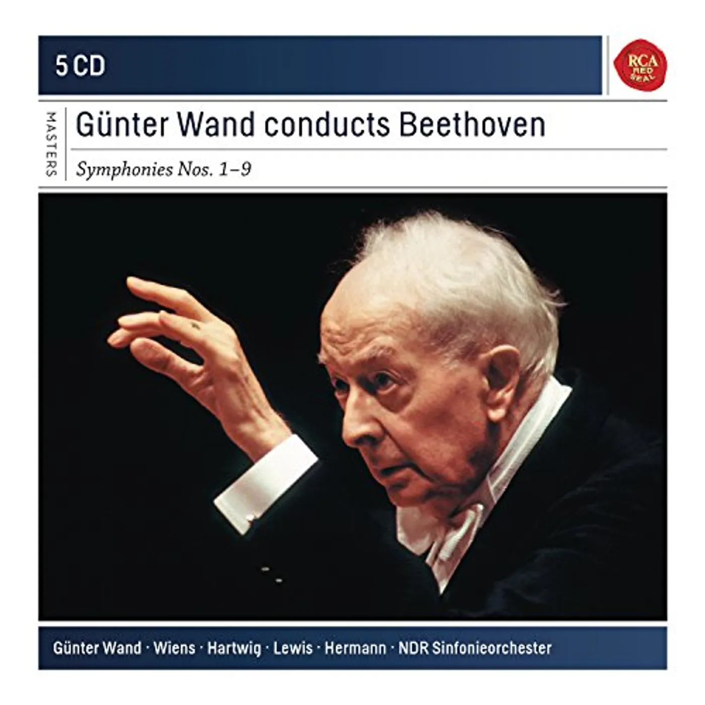 GUNTER WAND CONDUCTS Ludwig van Beethoven 1-9 CD