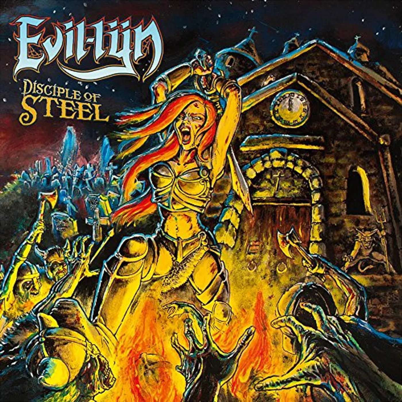 Evil-lÿn Disciple of Steel Vinyl Record