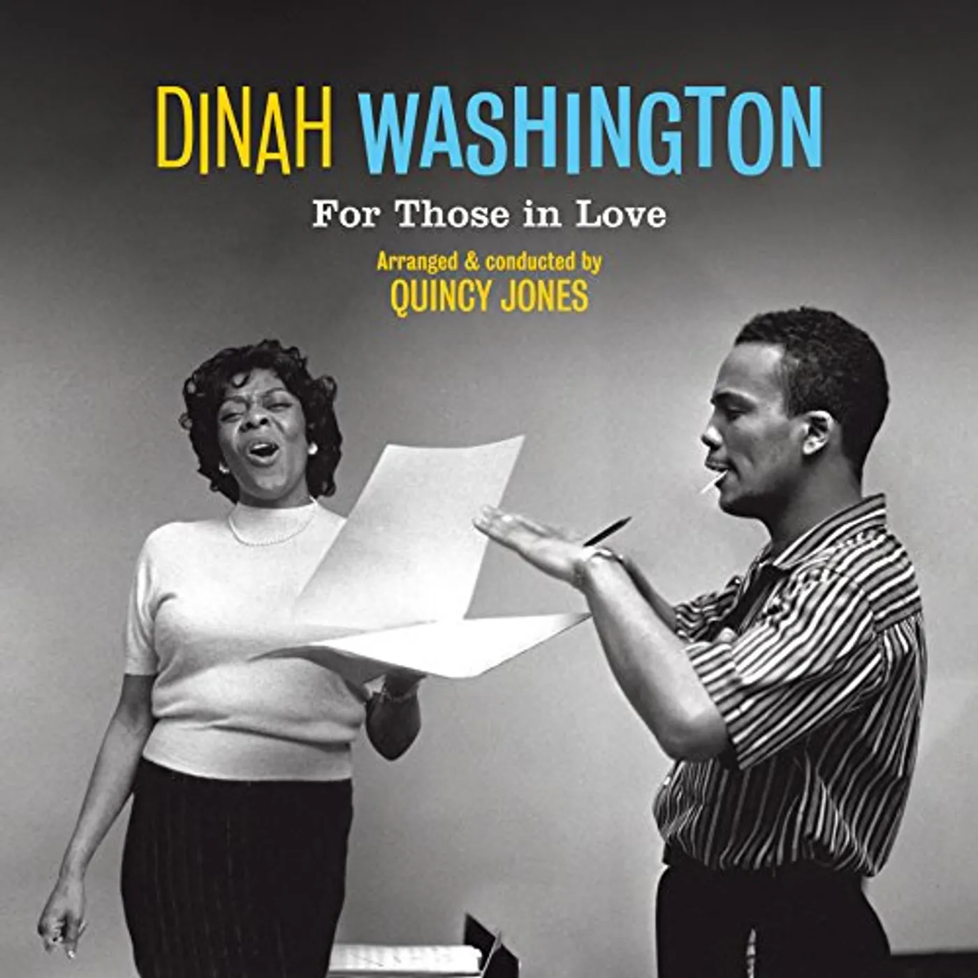 Dinah Washington FOR THOSE IN LOVE Vinyl Record - 180 Gram Pressing, Remastered, Spain Release
