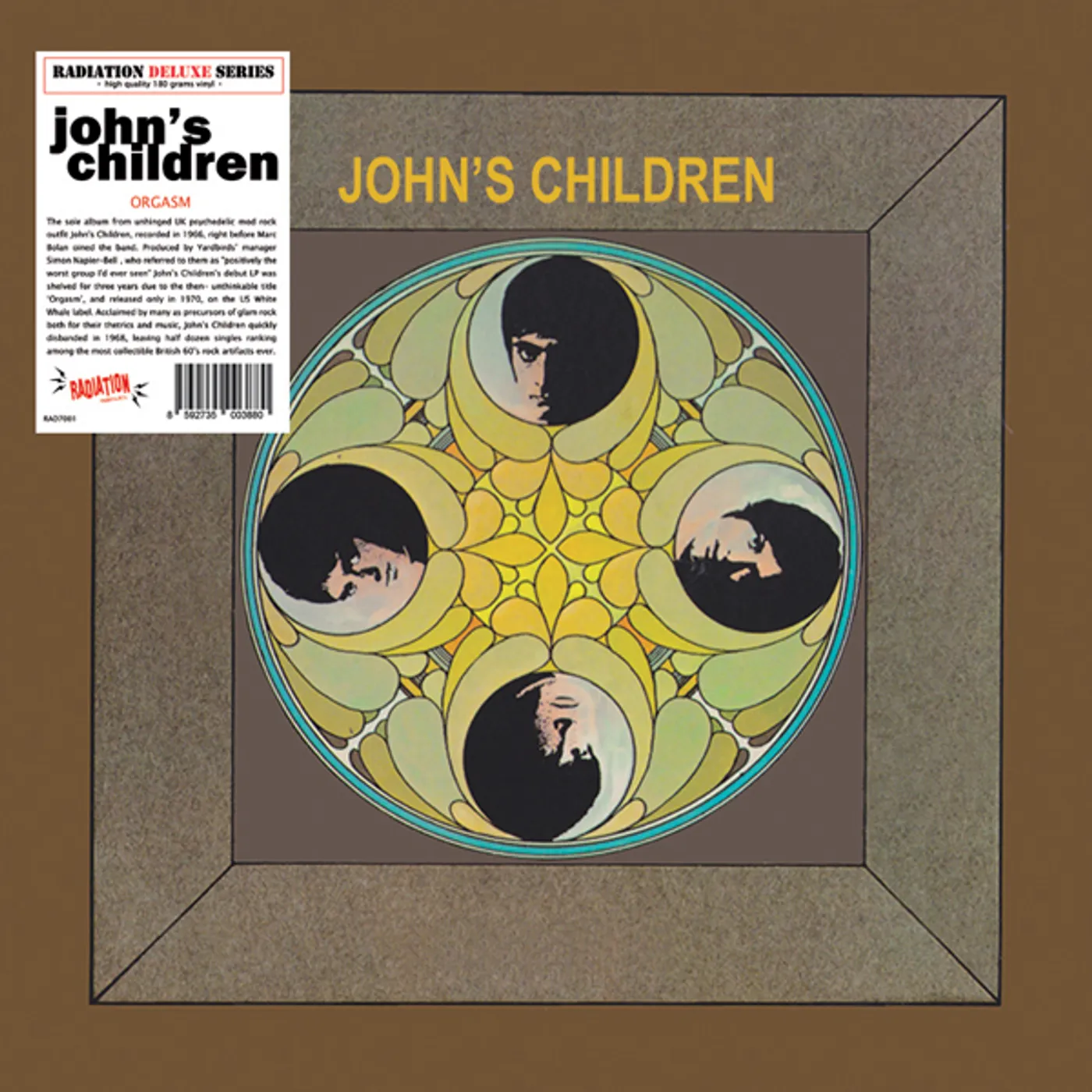 John's Children ORGASM Vinyl Record