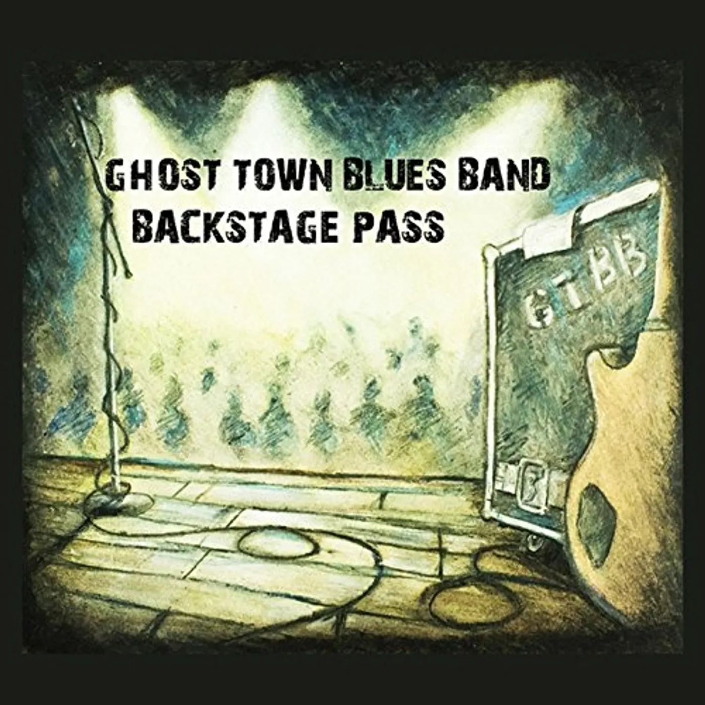 Ghost Town Blues Band BACKSTAGE PASS (LIVE) CD