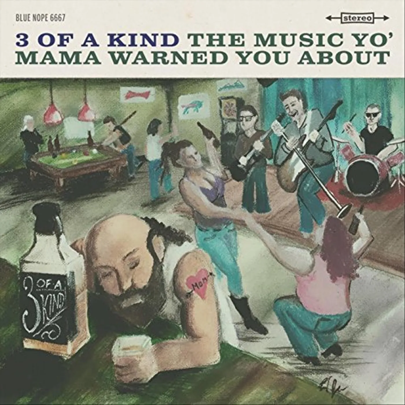 3 Of A Kind MUSIC YO' MAMA WARNED YOU ABOUT CD