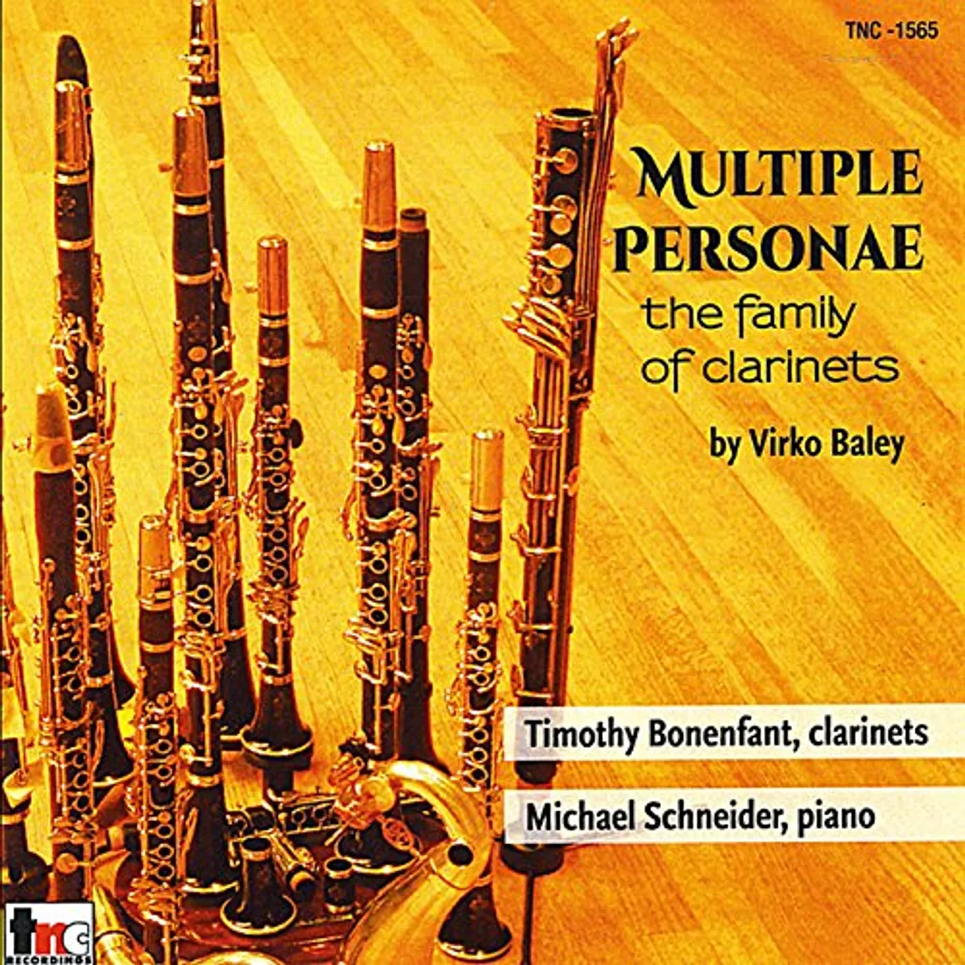 Virko Baley MULTIPLE PERSONAE - FAMILY OF CLARINETS CD