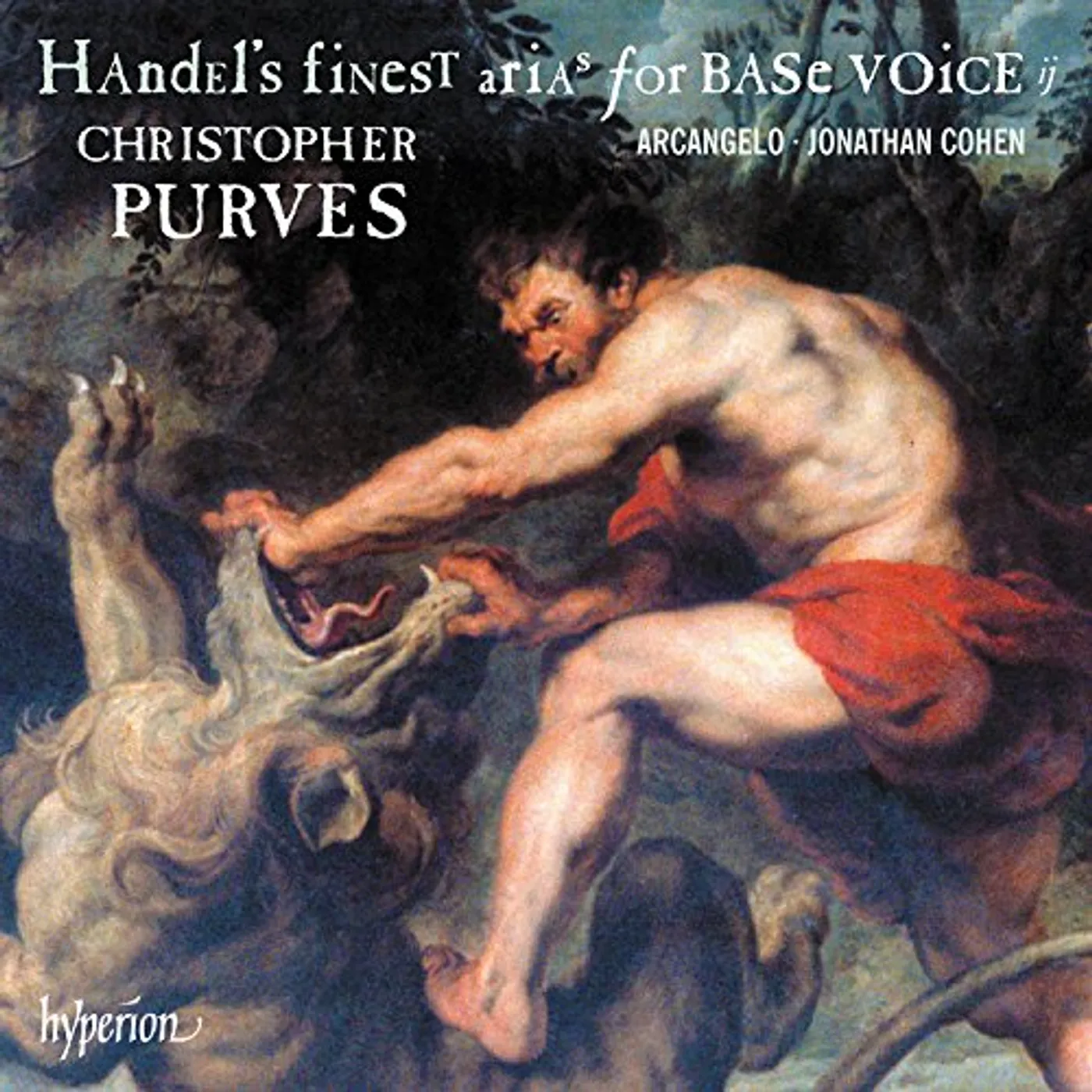 Christopher Purves HANDEL: FINEST ARIAS FOR BASE VOICE 2 CD