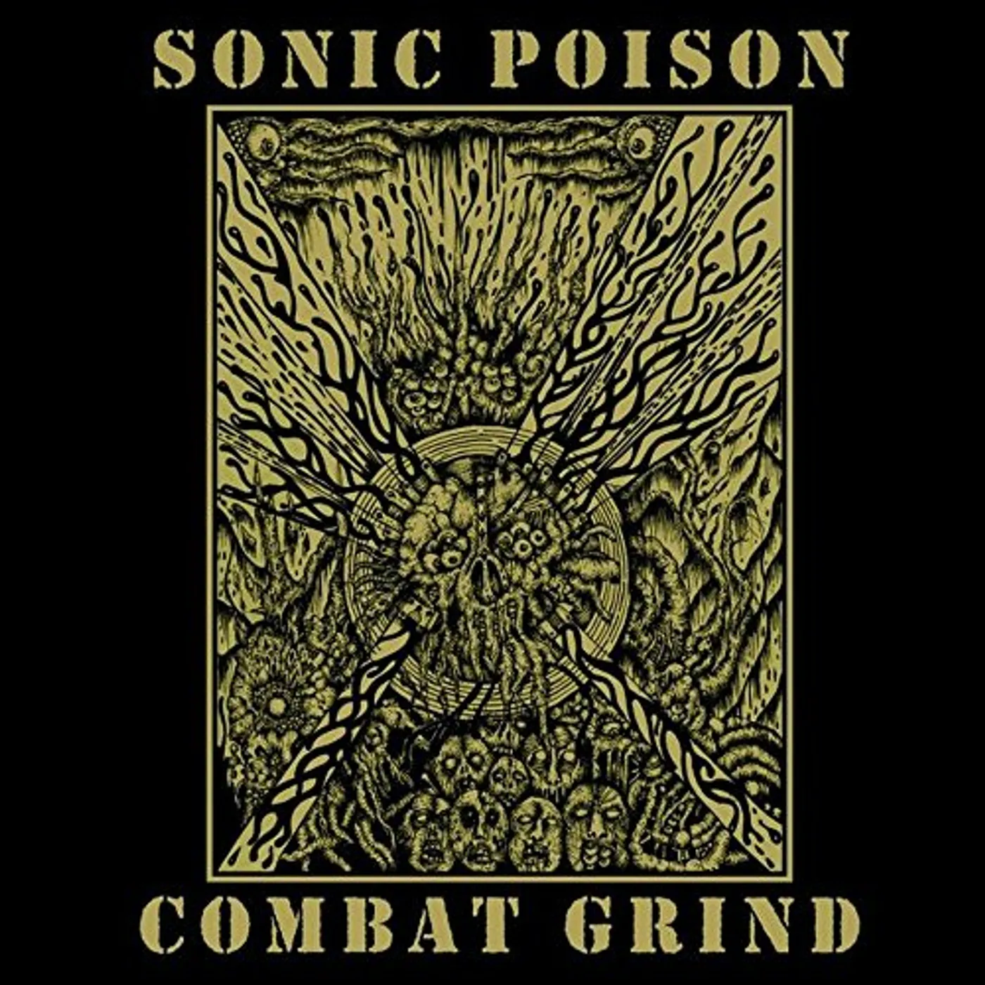 Sonic Poison Combat Grind Vinyl Record