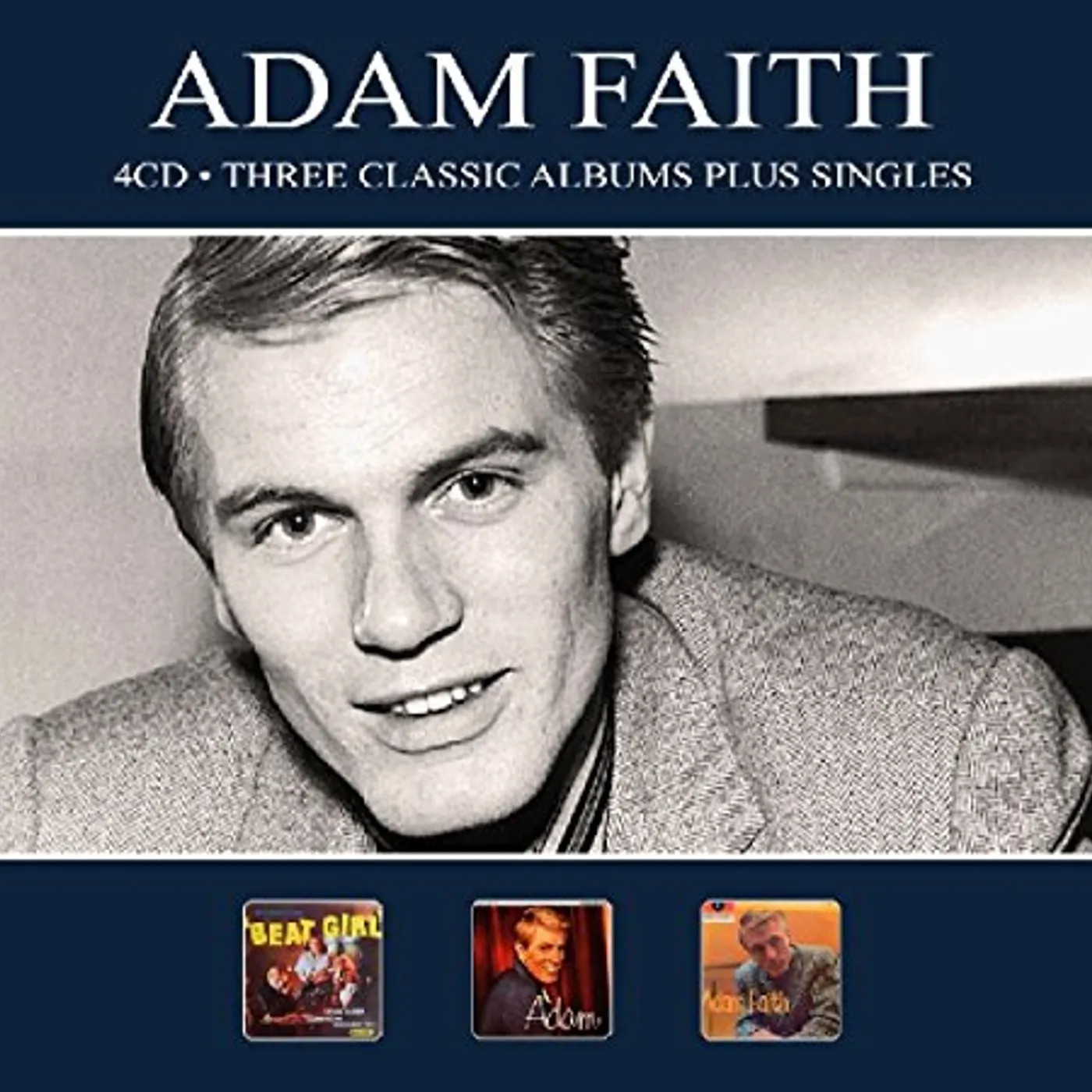 Adam Faith 3 CLASSIC ALBUMS PLUS SINGLES CD