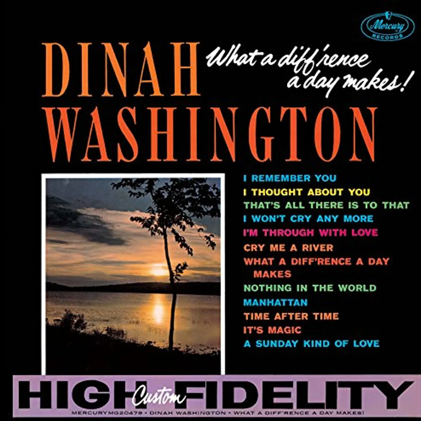 Dinah Washington WHAT A DIFF RENCE A DAY MAKES CD