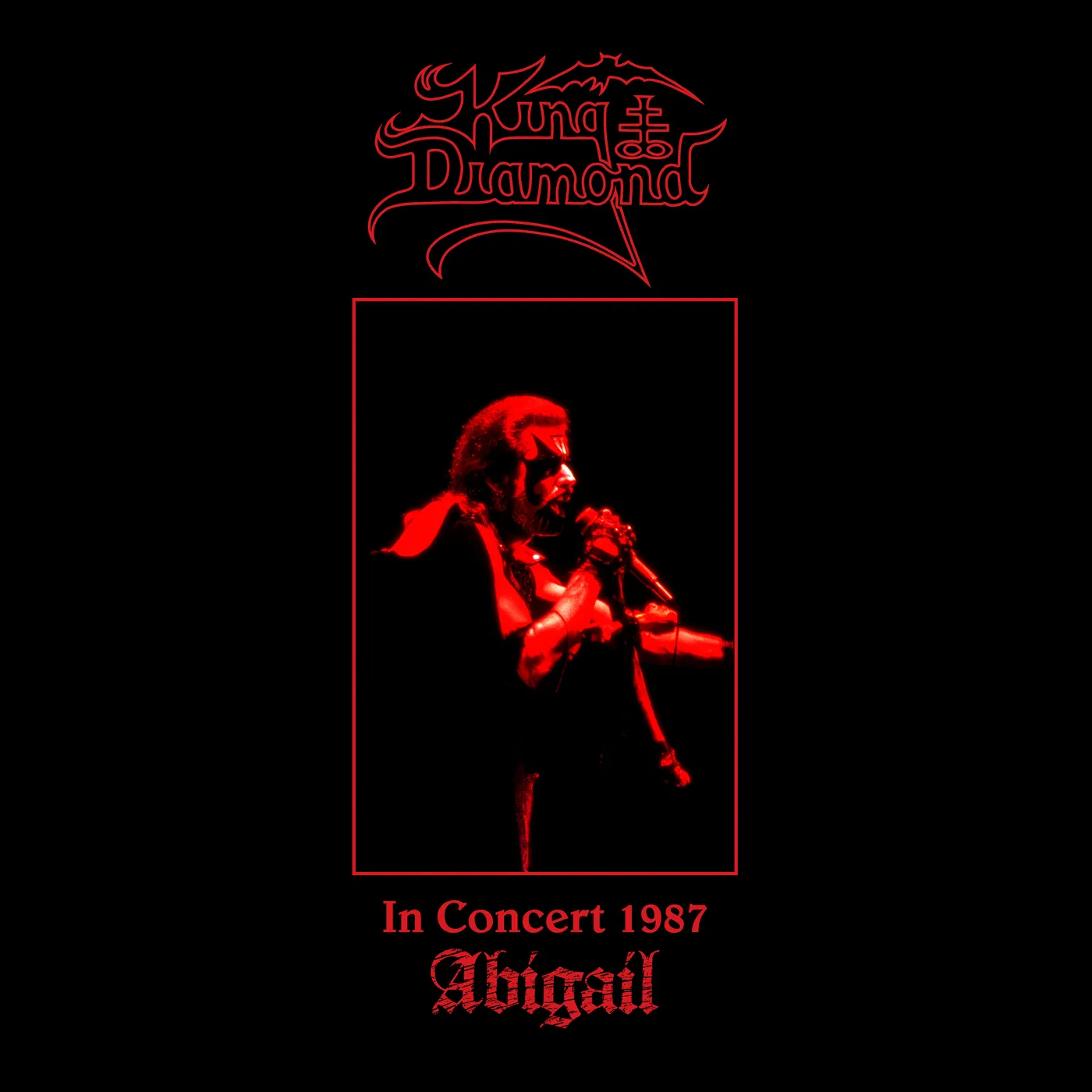 King Diamond IN CONCERT 1987 ABIGAIL LIVE Vinyl Record