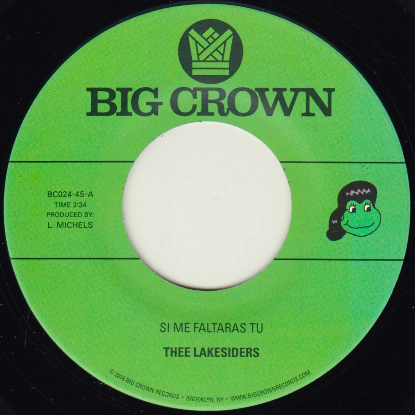 Thee Lakesiders Si Me Faltaras Tu / Parachute Vinyl Record