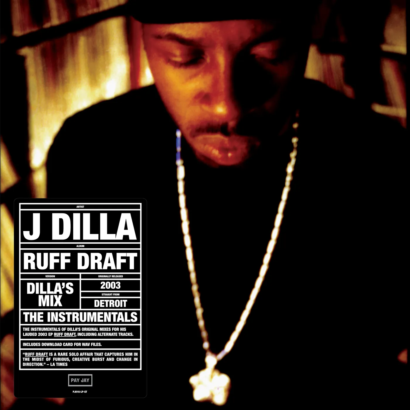 J Dilla RUFF DRAFT: DILLA'S MIX THE INSTRUMENTALS Vinyl Record