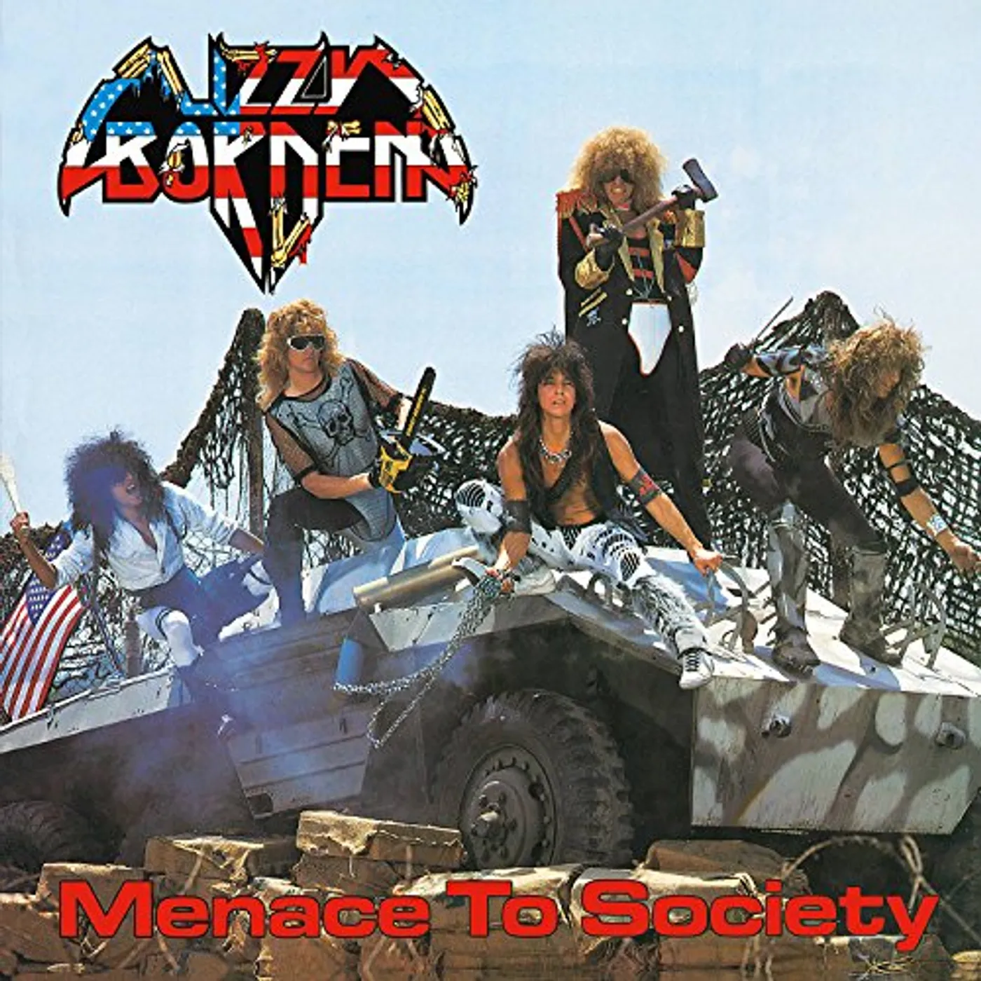 Lizzy Borden Menace to Society Vinyl Record