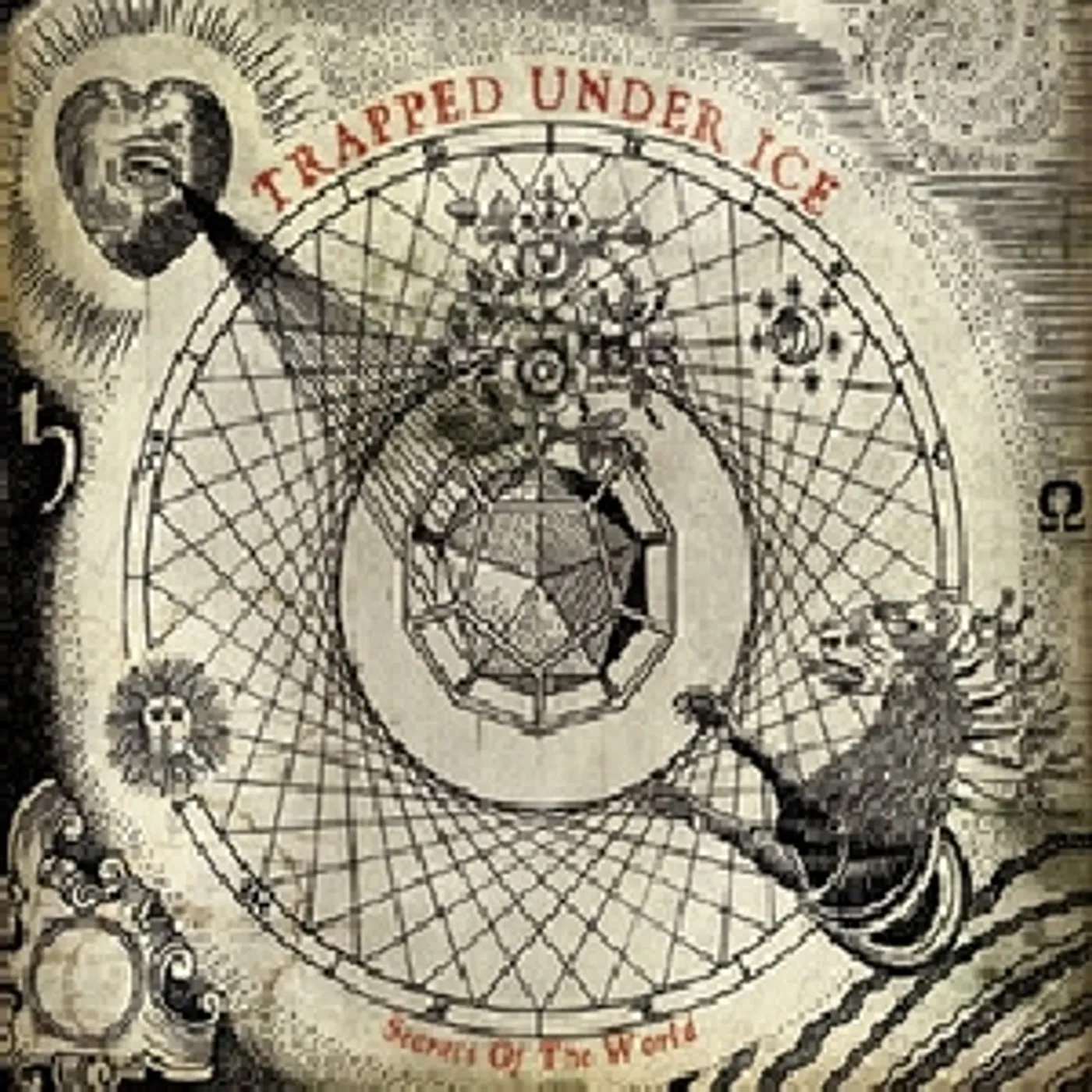 Trapped Under Ice SECRETS OF THE WORLD - Limited Edition Colored Vinyl Record