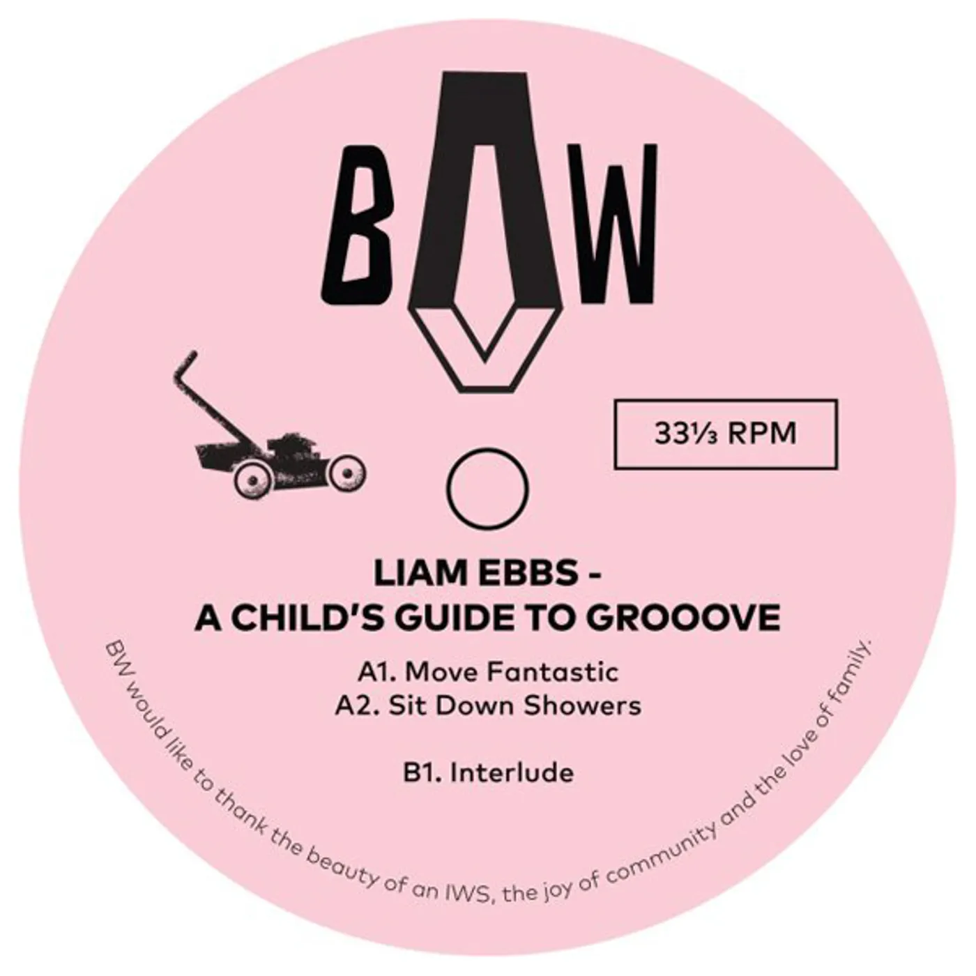 Liam Ebbs CHILD'S GUIDE TO GROOVE Vinyl Record