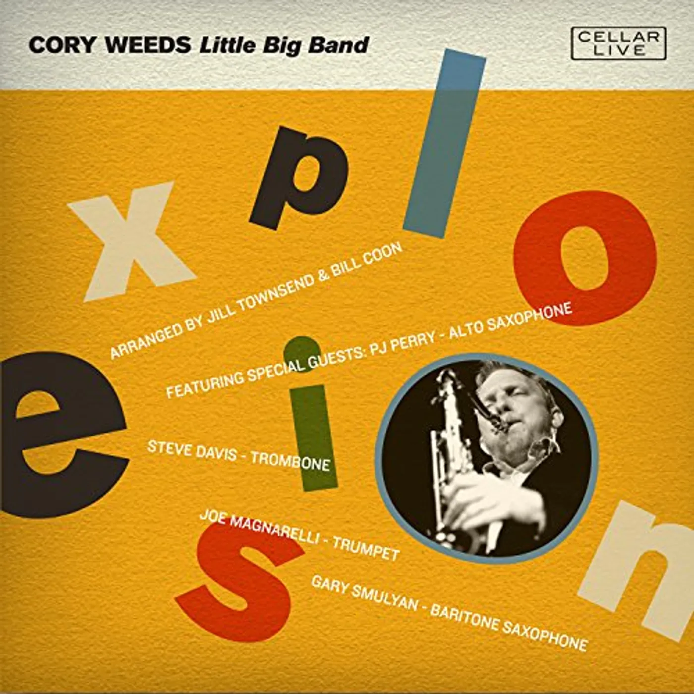 Cory Weeds EXPLOSION CD