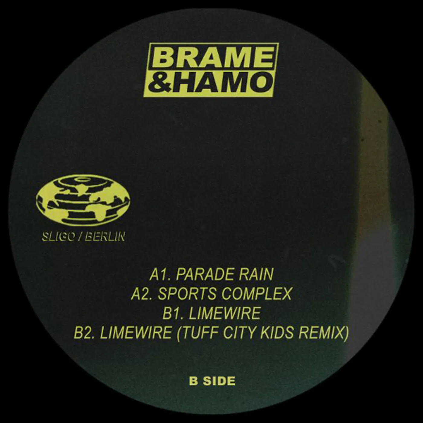 Brame & Hamo LIMEWIRE Vinyl Record