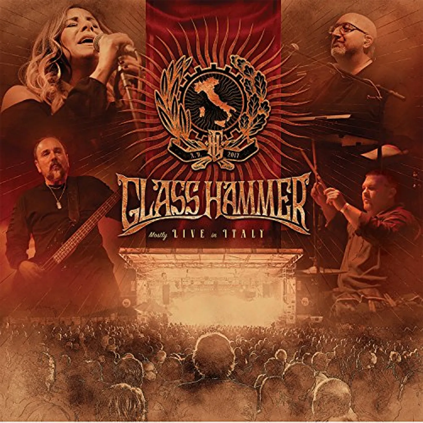 Glass Hammer MOSTLY LIVE IN ITALY CD