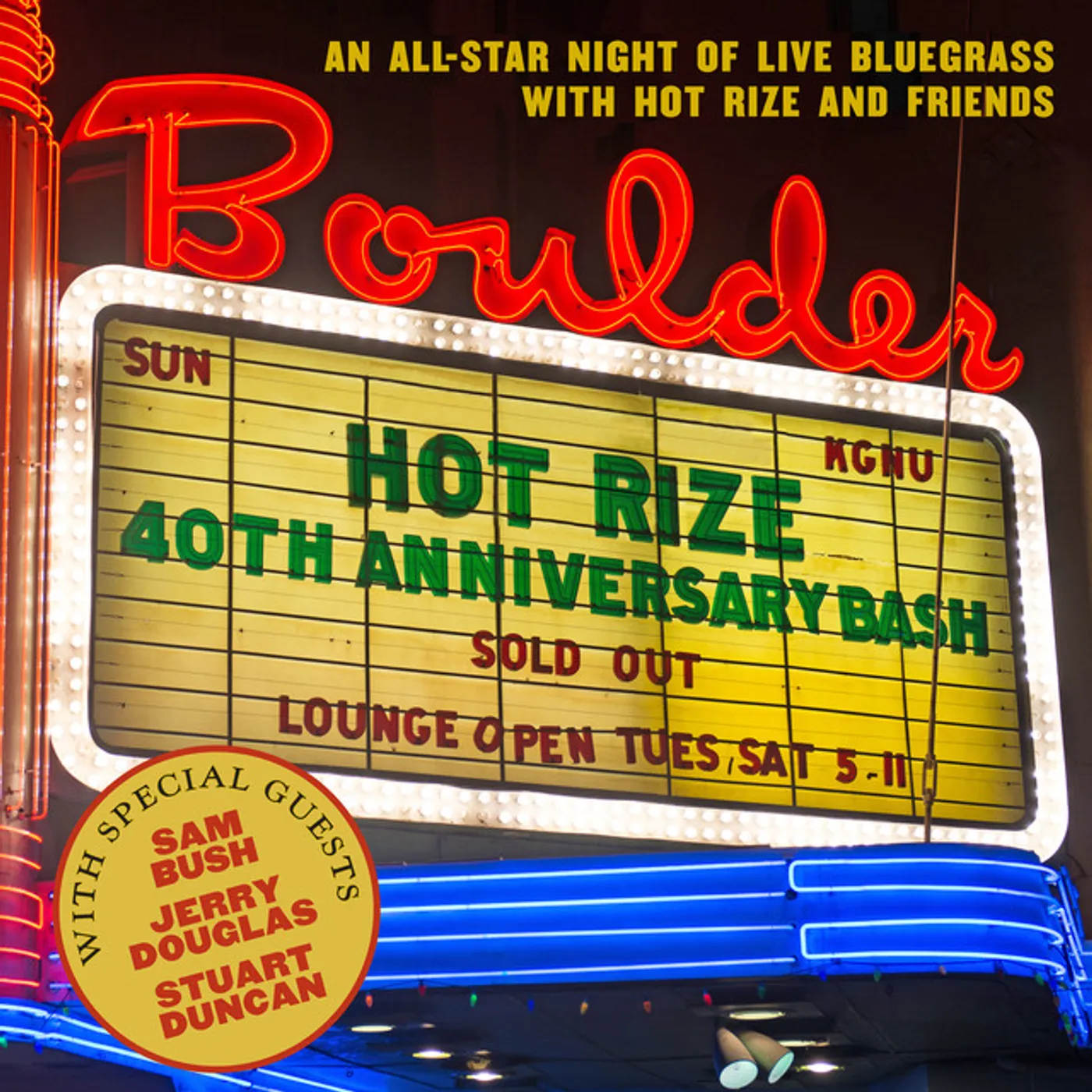 Hot Rize's 40th Anniversary Bash Vinyl Record