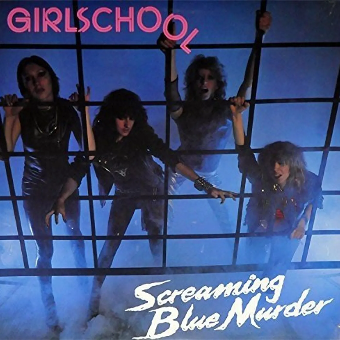 Girlschool SCREAMING BLUE MURDER - Limited Edition 140 Gram Colored Vinyl Record