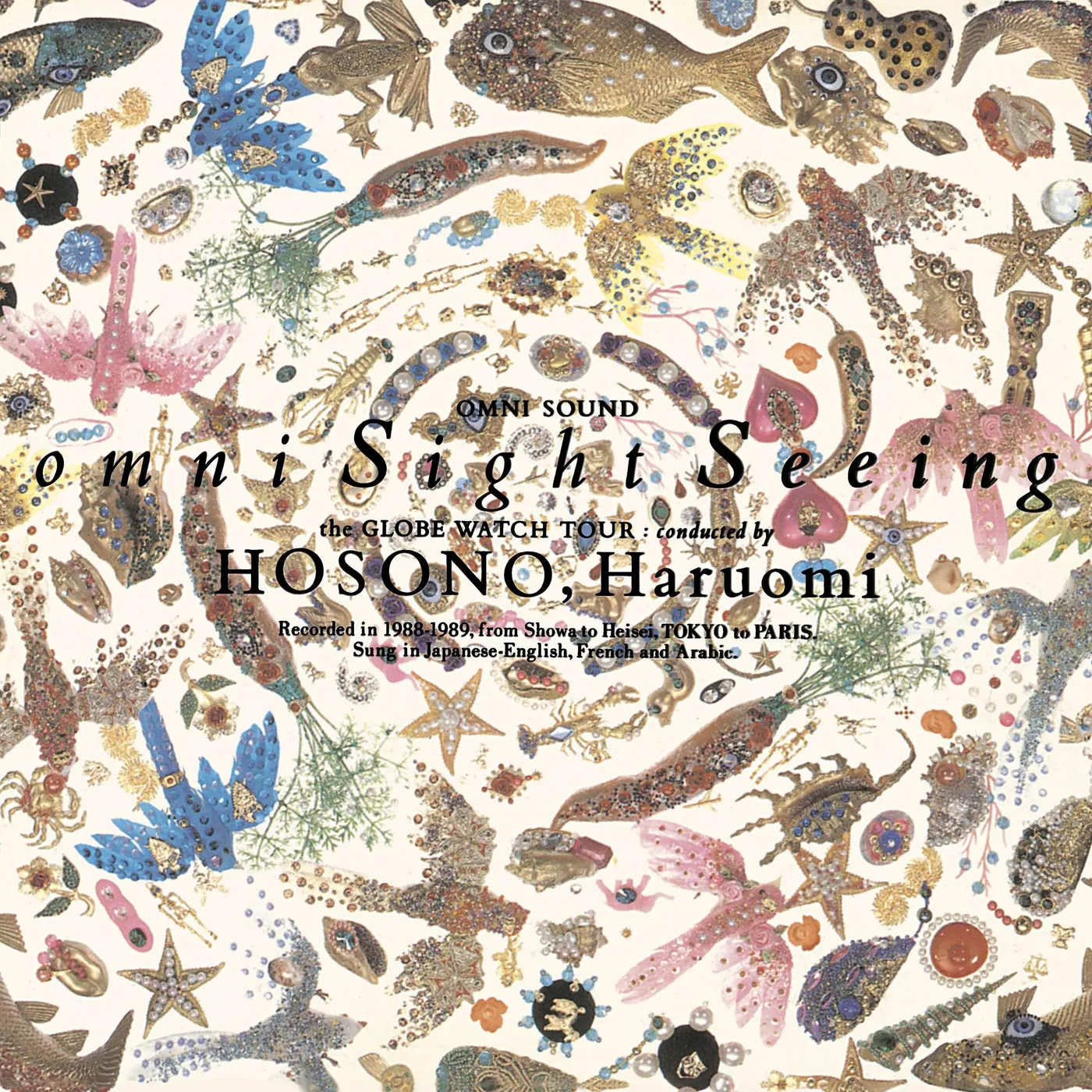 Haruomi Hosono OMNI SIGHT SEEING Vinyl Record - Gatefold Sleeve, Limited Edition, Reissue