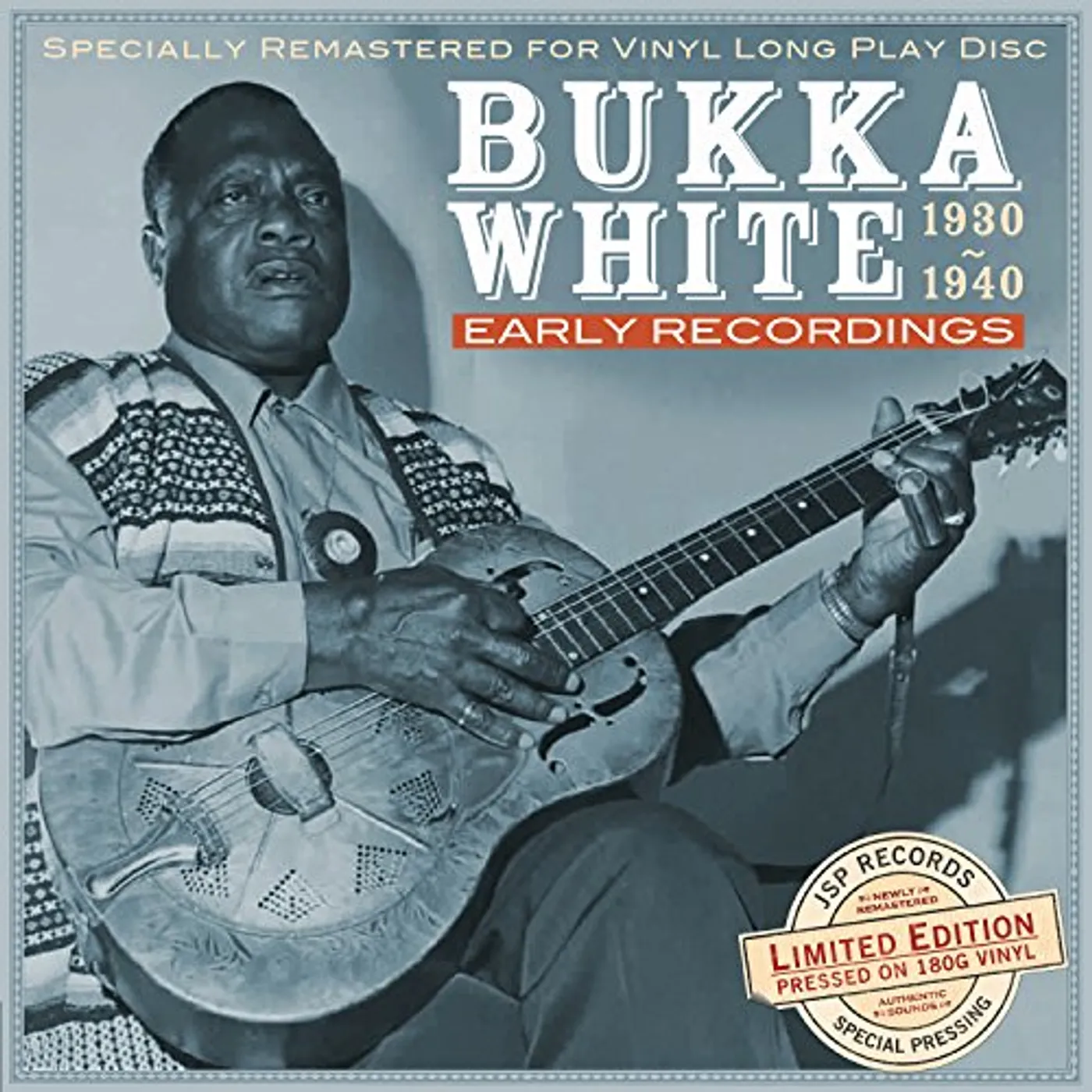 Bukka White EARLY RECORDINGS 1930-1940 Vinyl Record
